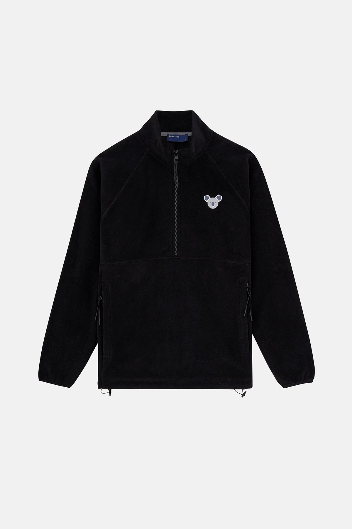 Panda Half-Zip Polar - Antrasit – Reflect Studio