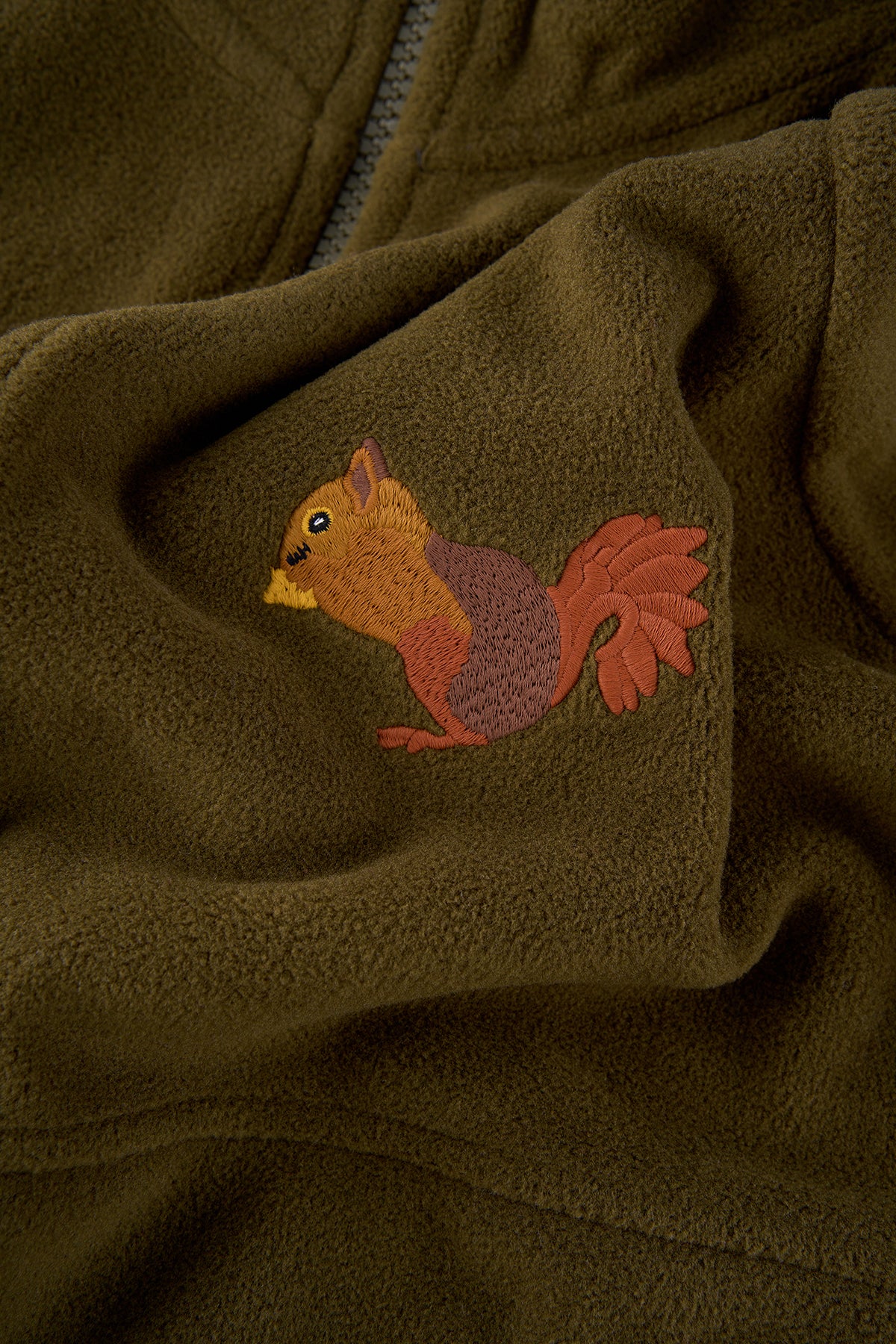 Sincap Full-Zip Polar - Haki