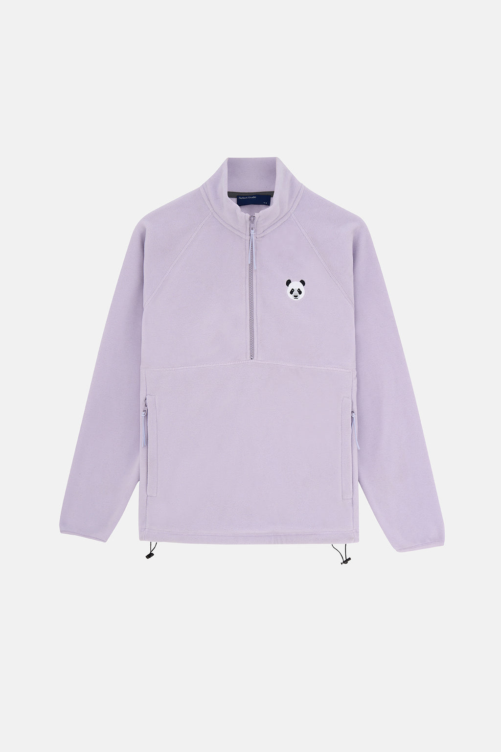 Panda Half-Zip Polar - Lila