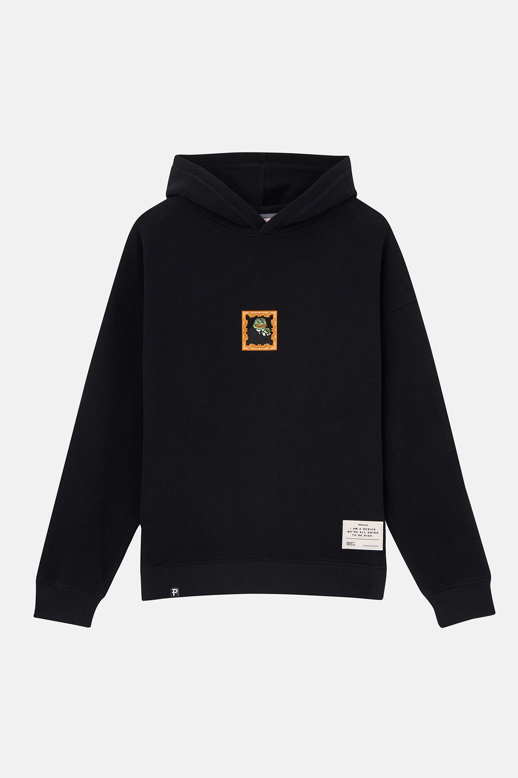 Thinker Pepe SuperSoft Sweatshirt - Siyah