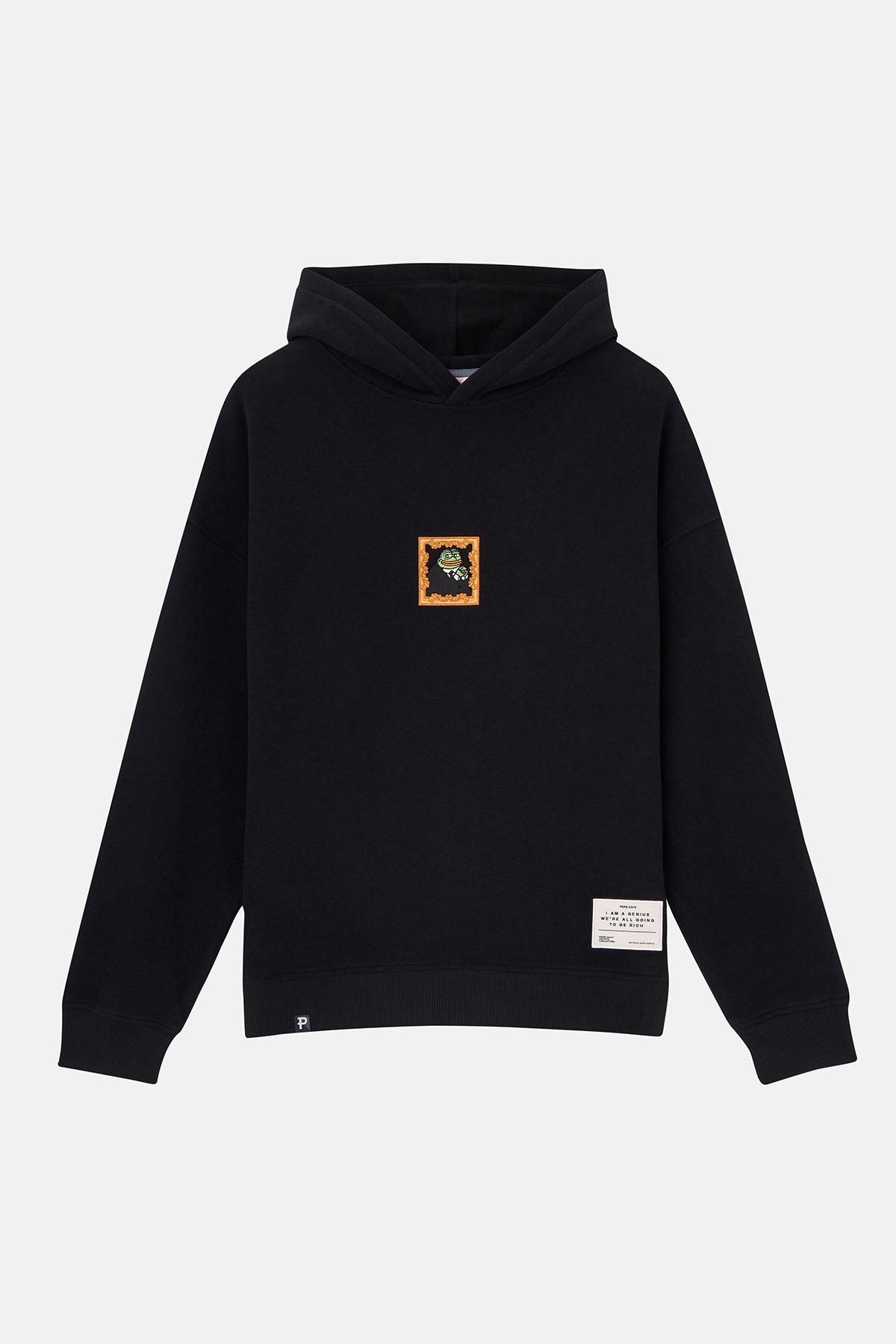 Thinker Pepe SuperSoft Sweatshirt - Siyah