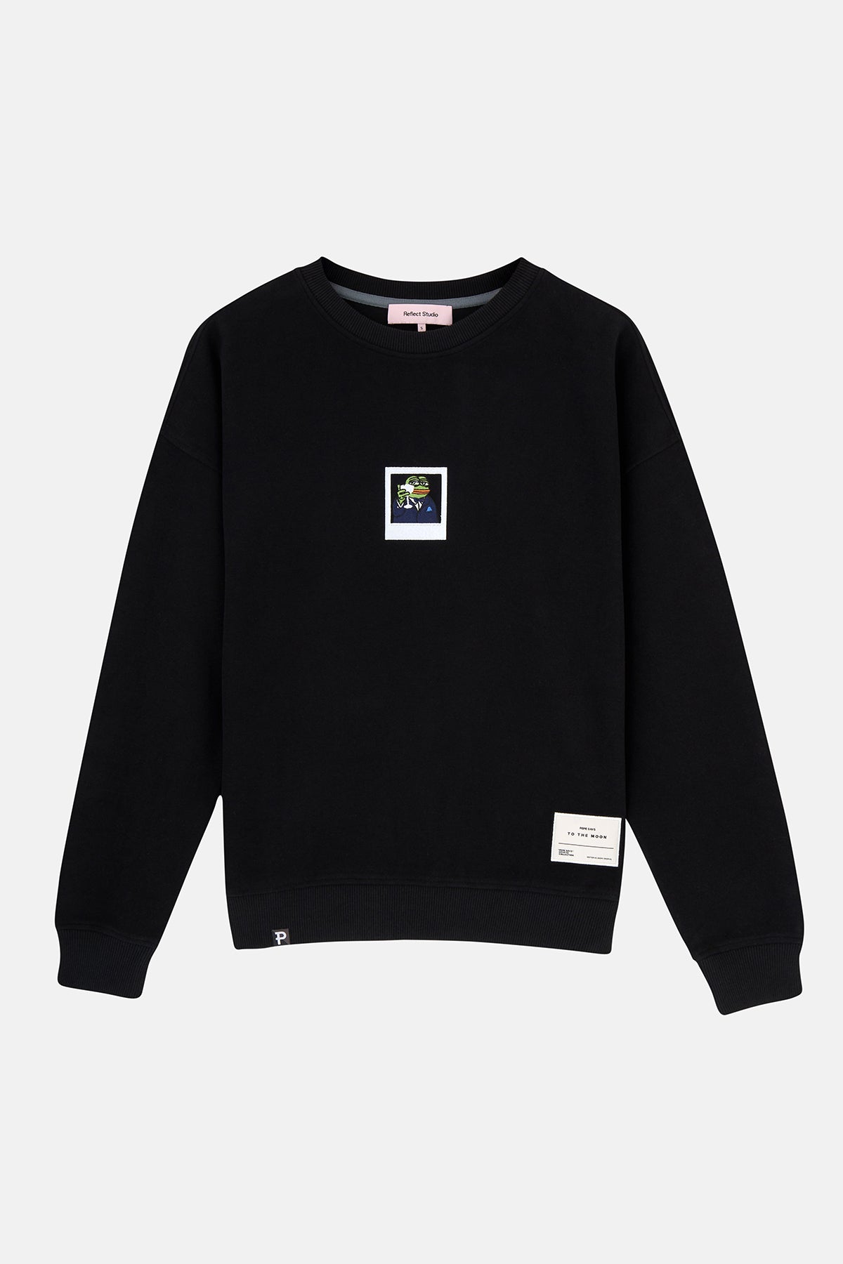 Gatsby Pepe SuperSoft Sweatshirt - Siyah