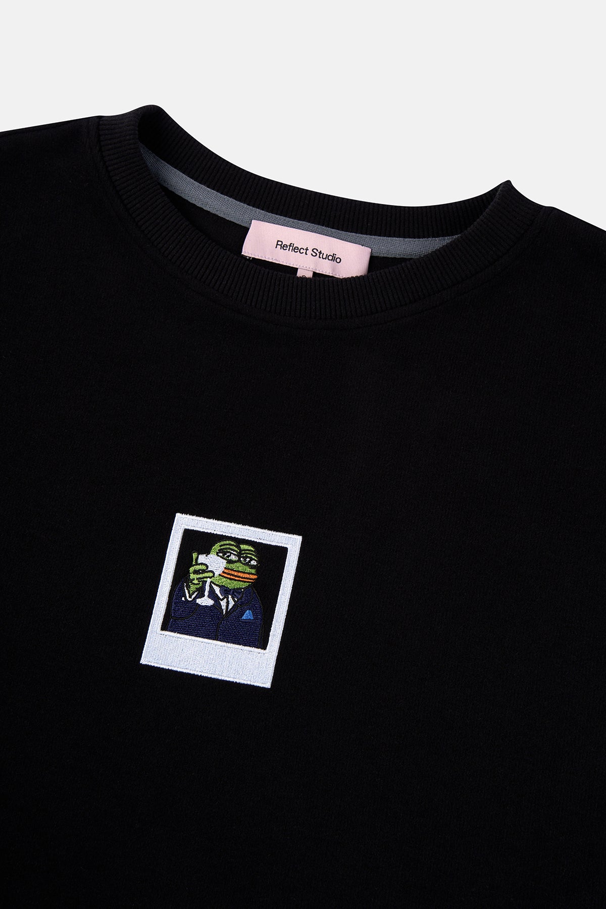Gatsby Pepe SuperSoft Sweatshirt - Siyah