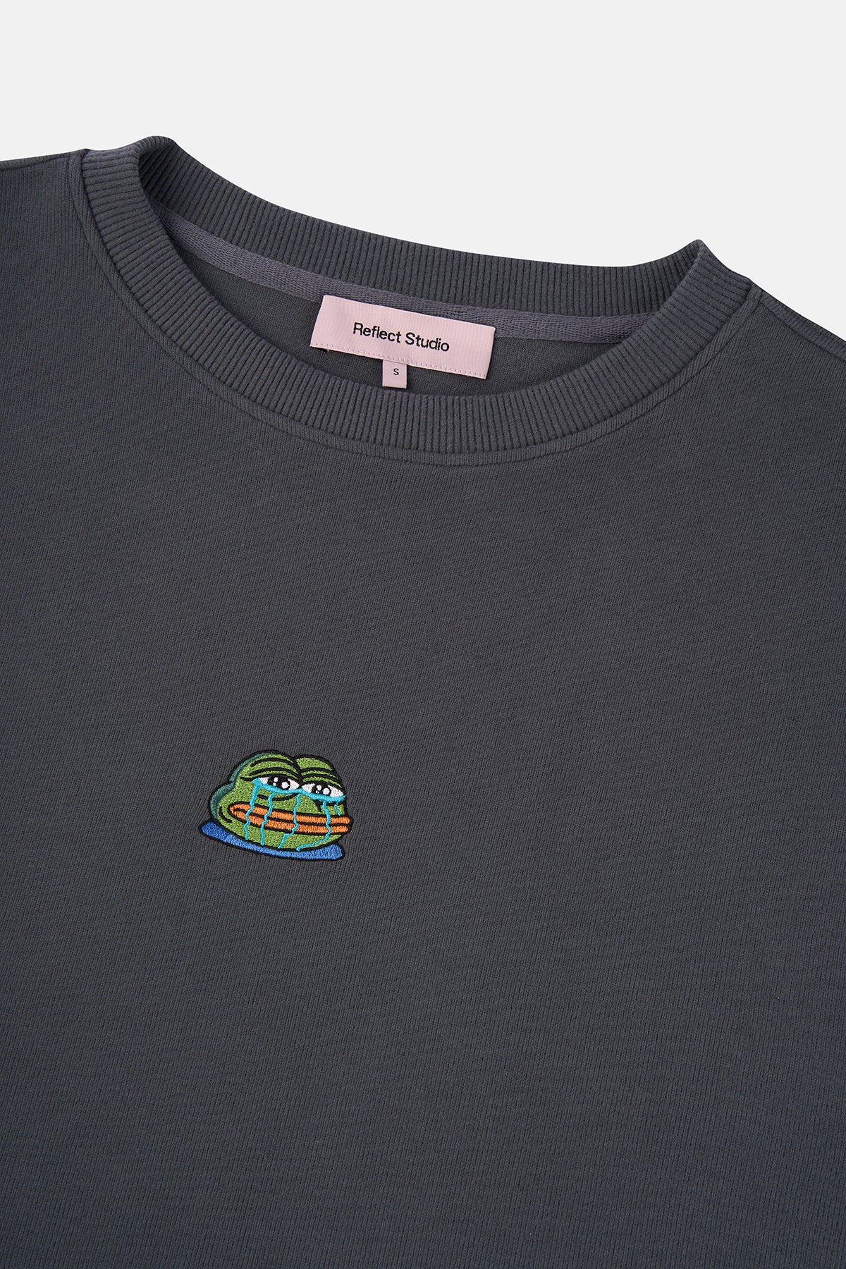 Crying Pepe SuperSoft Sweatshirt - Antrasit