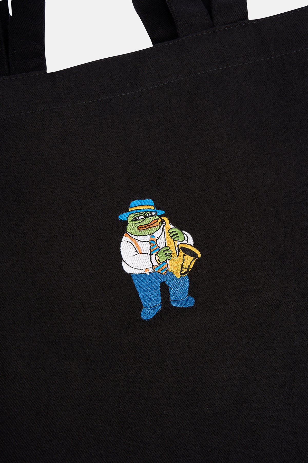 Jazzy Pepe Tote Çanta - Siyah