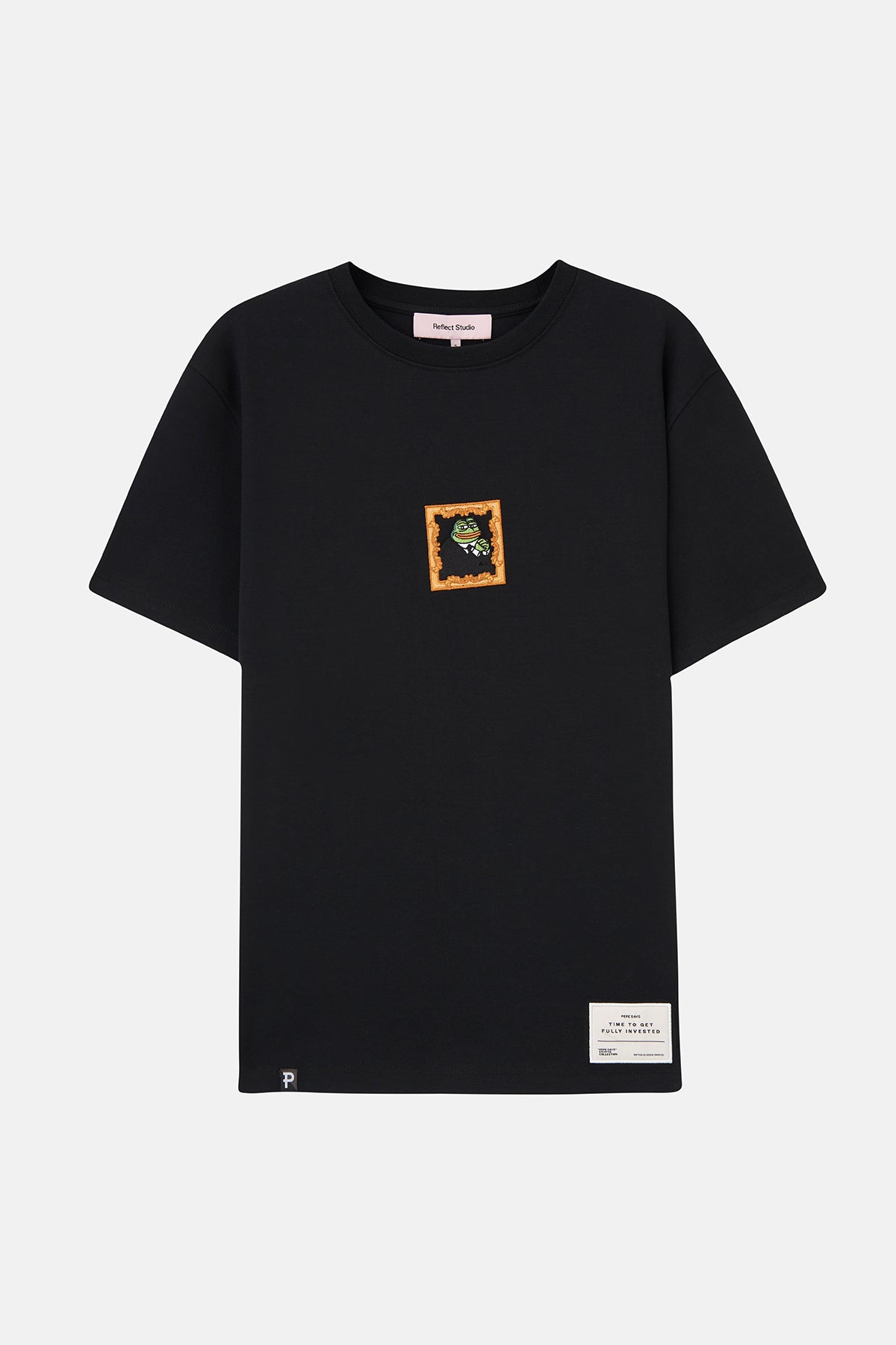 Thinker Pepe Premium T-shirt - Siyah