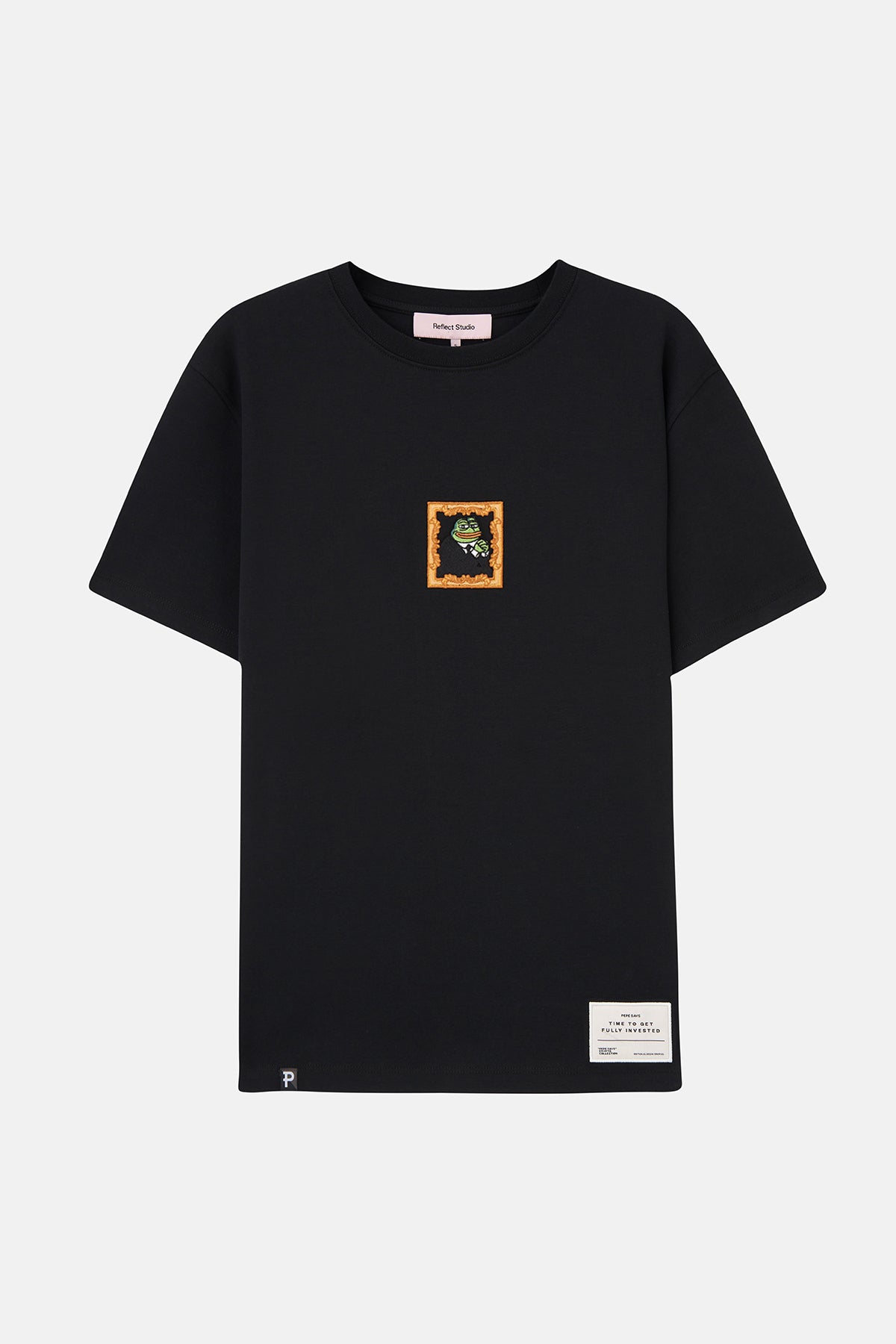 Thinker Pepe Premium T-shirt - Siyah