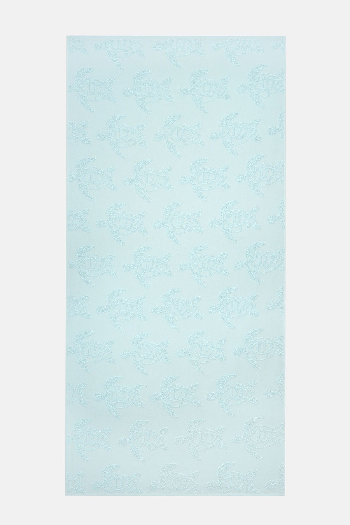 Caretta Jakarlı Havlu - Açık Mavi