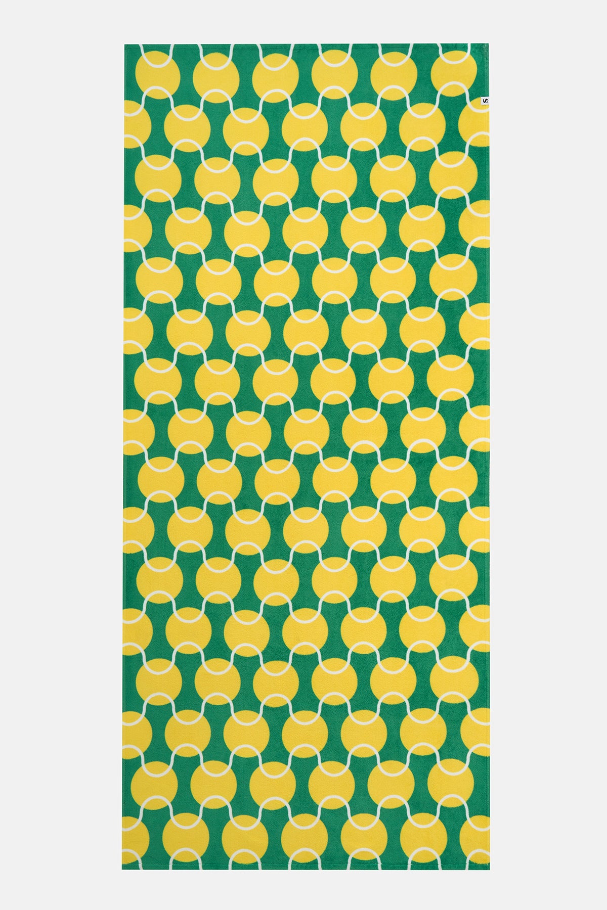 Tennis Ball Havlu - Sarı/Yeşil