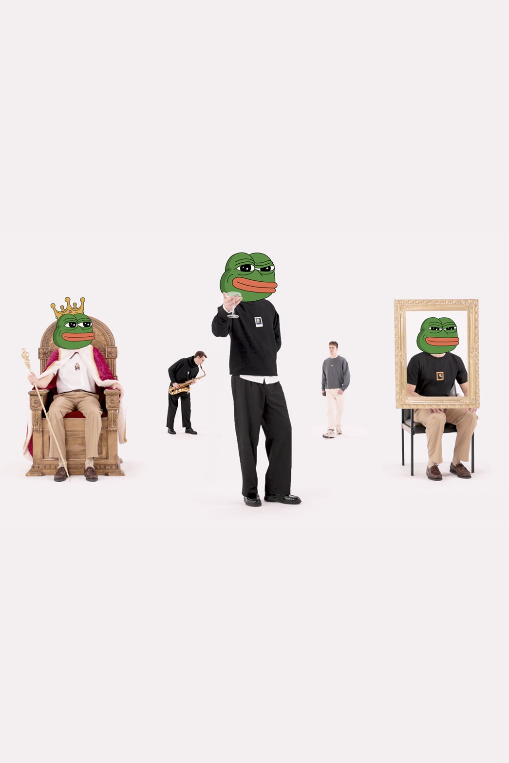 You’ve seen that frog before. But not like this.