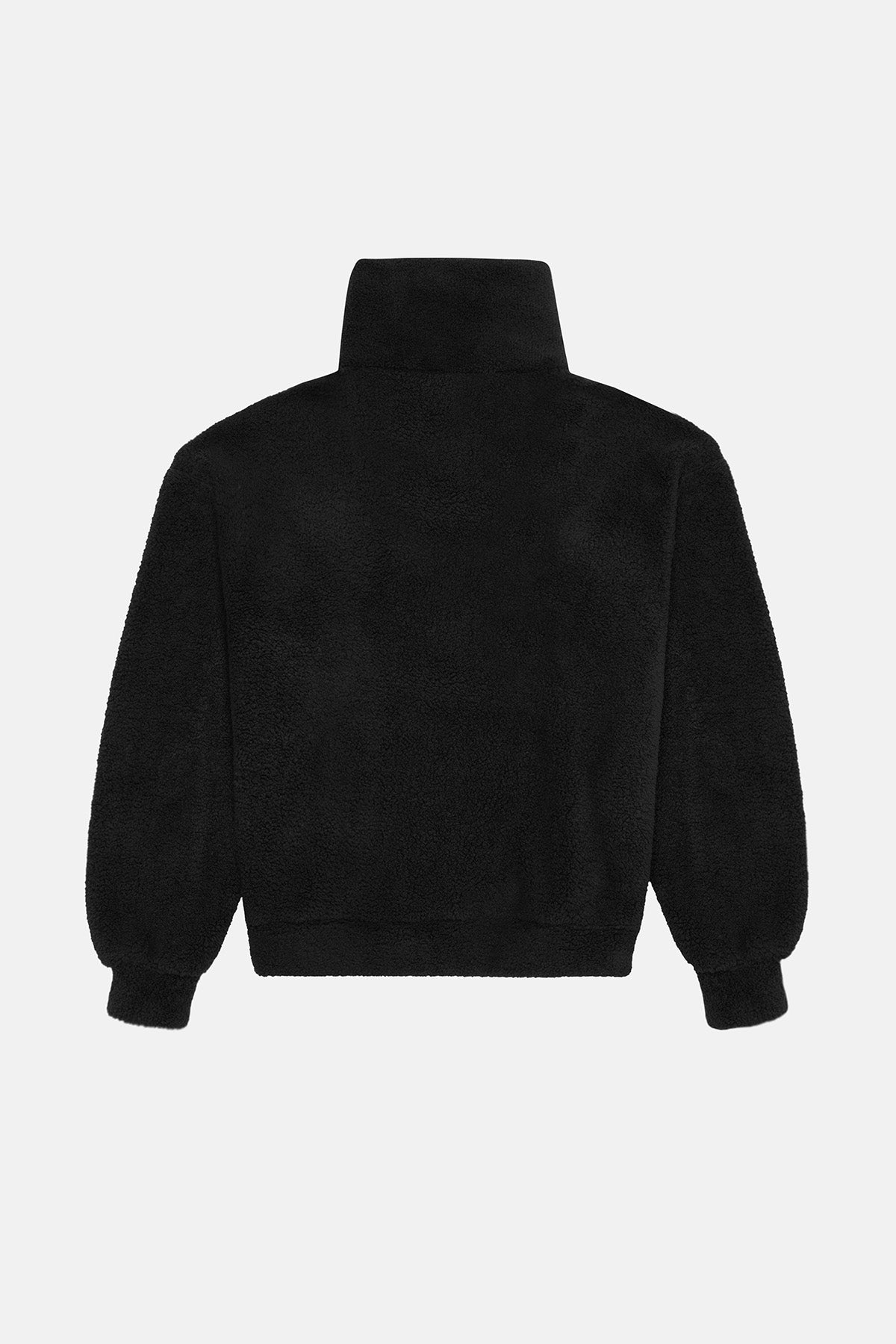 Koala Sherpa Quarter-Zip Sweatshirt - Siyah – Reflect Studio