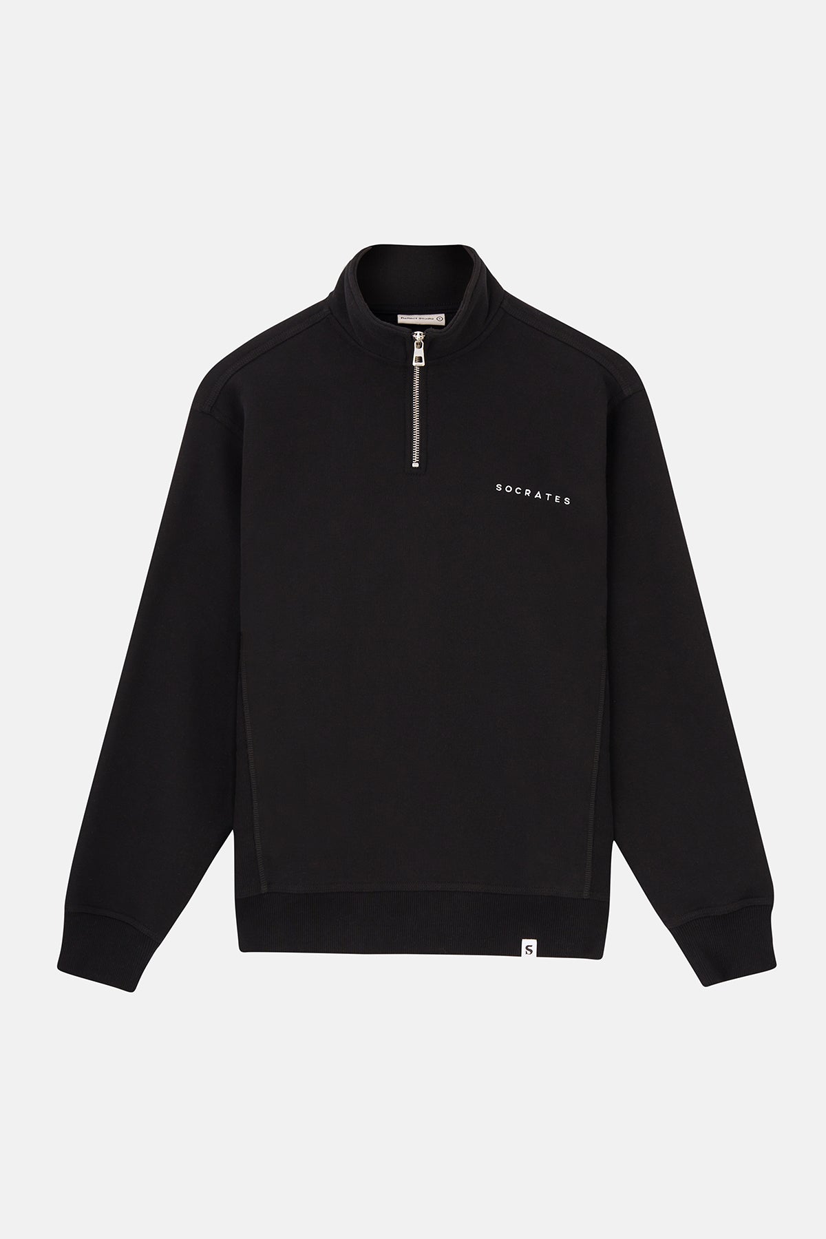 Socrates Quarter-Zip Sweatshirt - Siyah