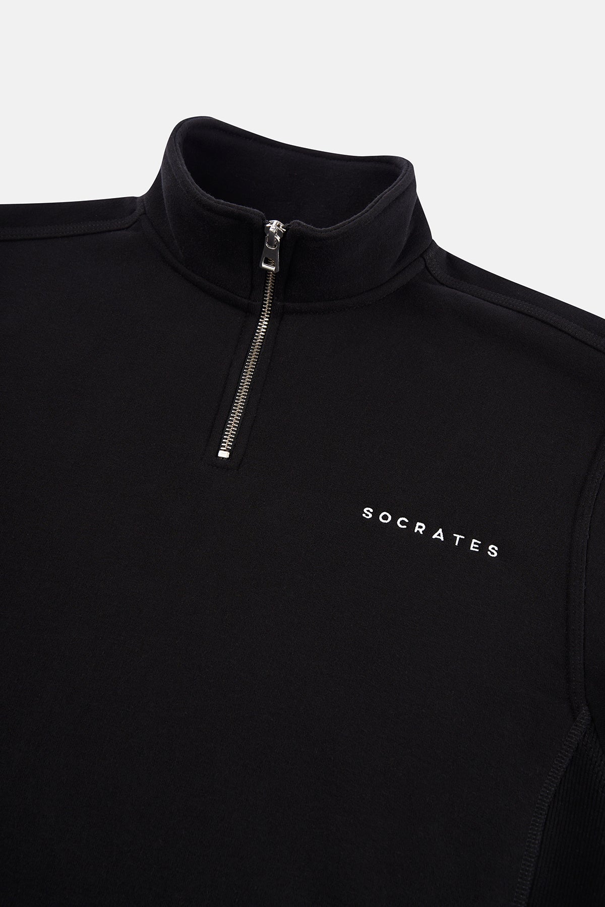 Socrates Quarter-Zip Sweatshirt - Siyah