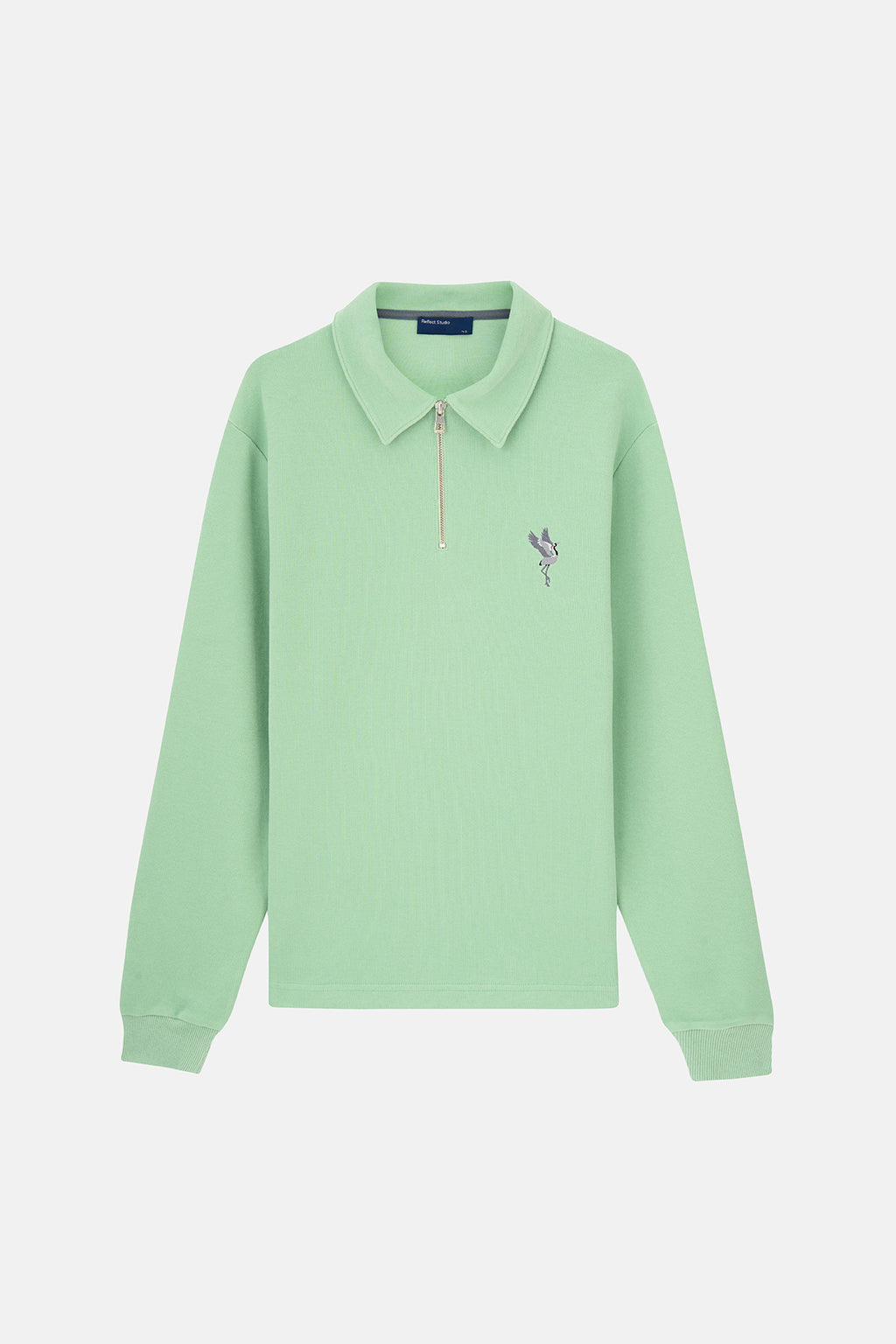 Turna SuperSoft Quarter-Zip Sweatshirt - Mint Yeşili