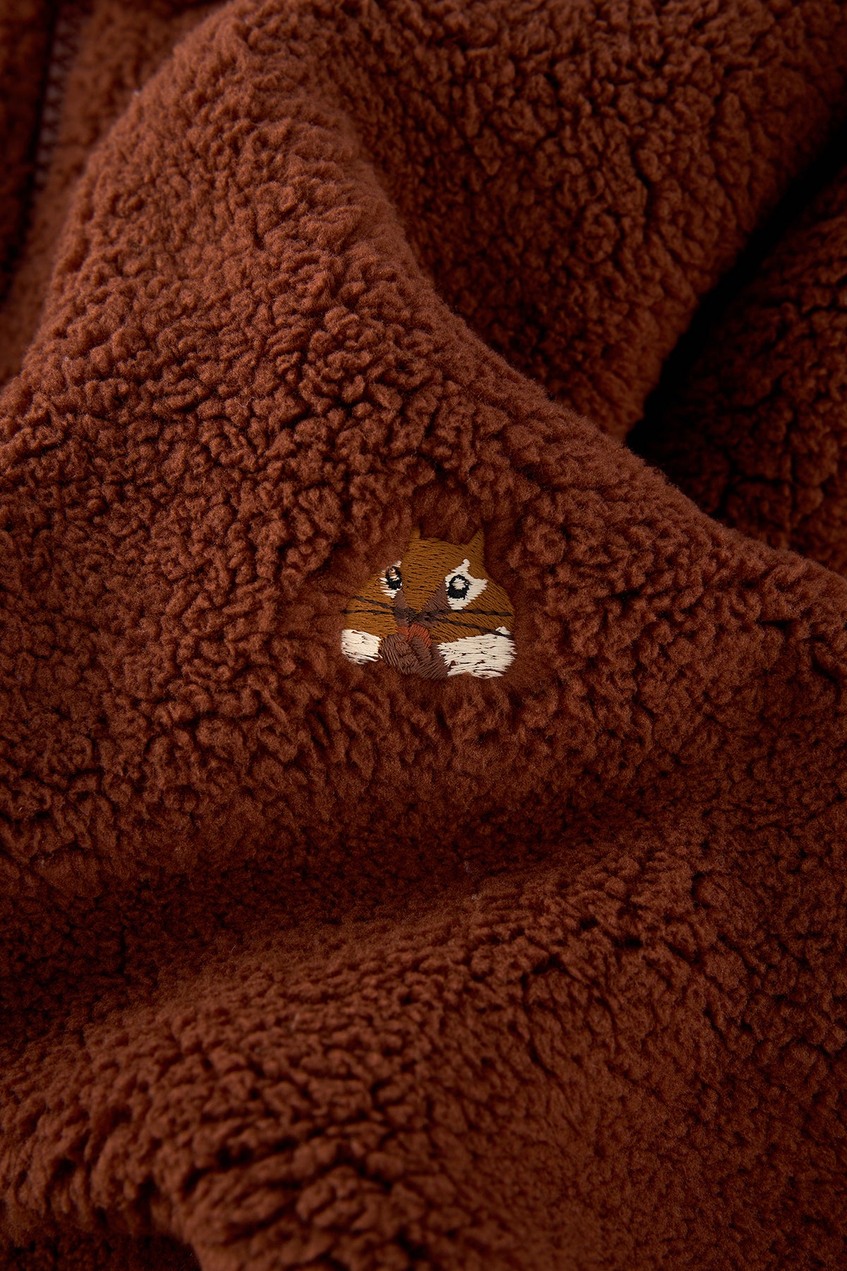 Sincap Sherpa Quarter-Zip Sweatshirt - Kahverengi