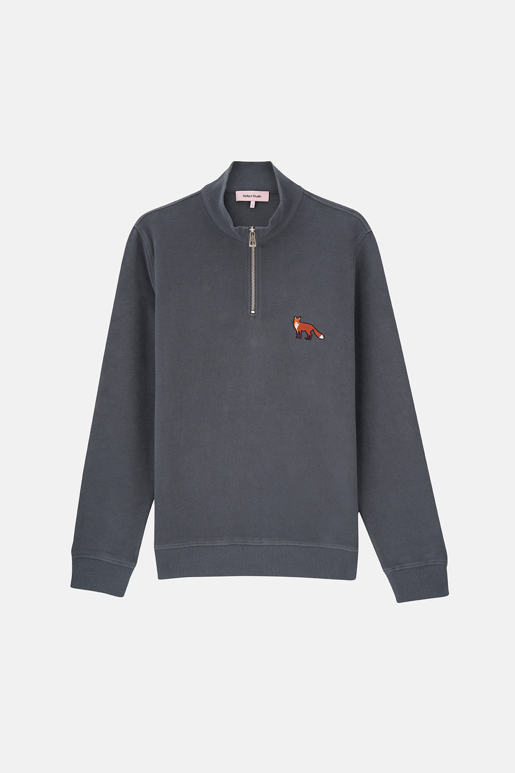 Kızıl Tilki SuperSoft Quarter-Zip Sweatshirt - Antrasit