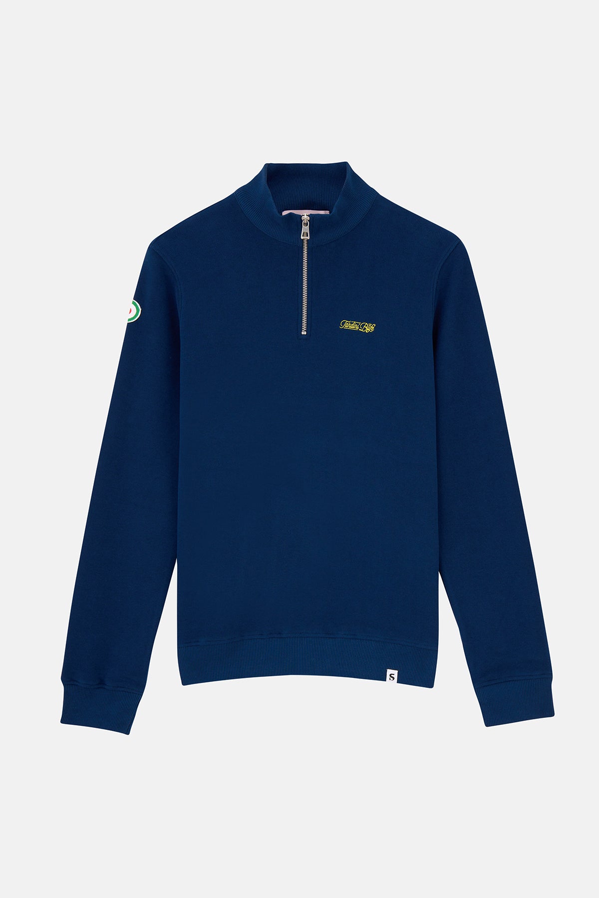 Tardini Büfe SuperSoft Çeyrek Fermuarlı Sweatshirt - Lacivert