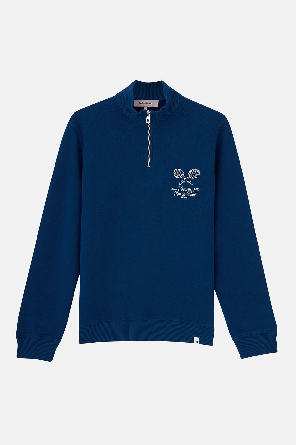 Socrates Tennis Club SuperSoft Quarter-Zip Sweatshirt - Lacivert