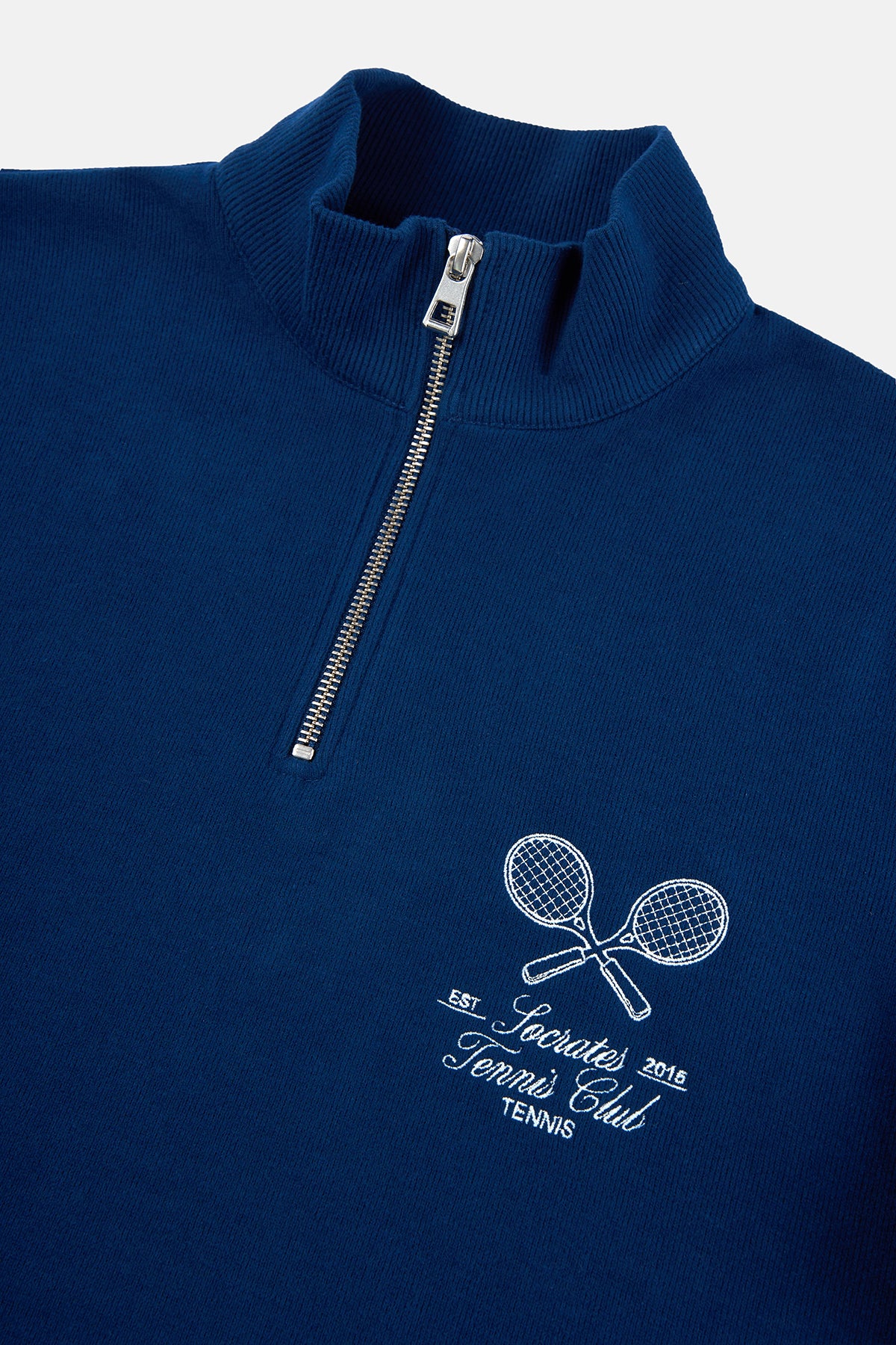 Socrates Tennis Club SuperSoft Quarter-Zip Sweatshirt - Lacivert