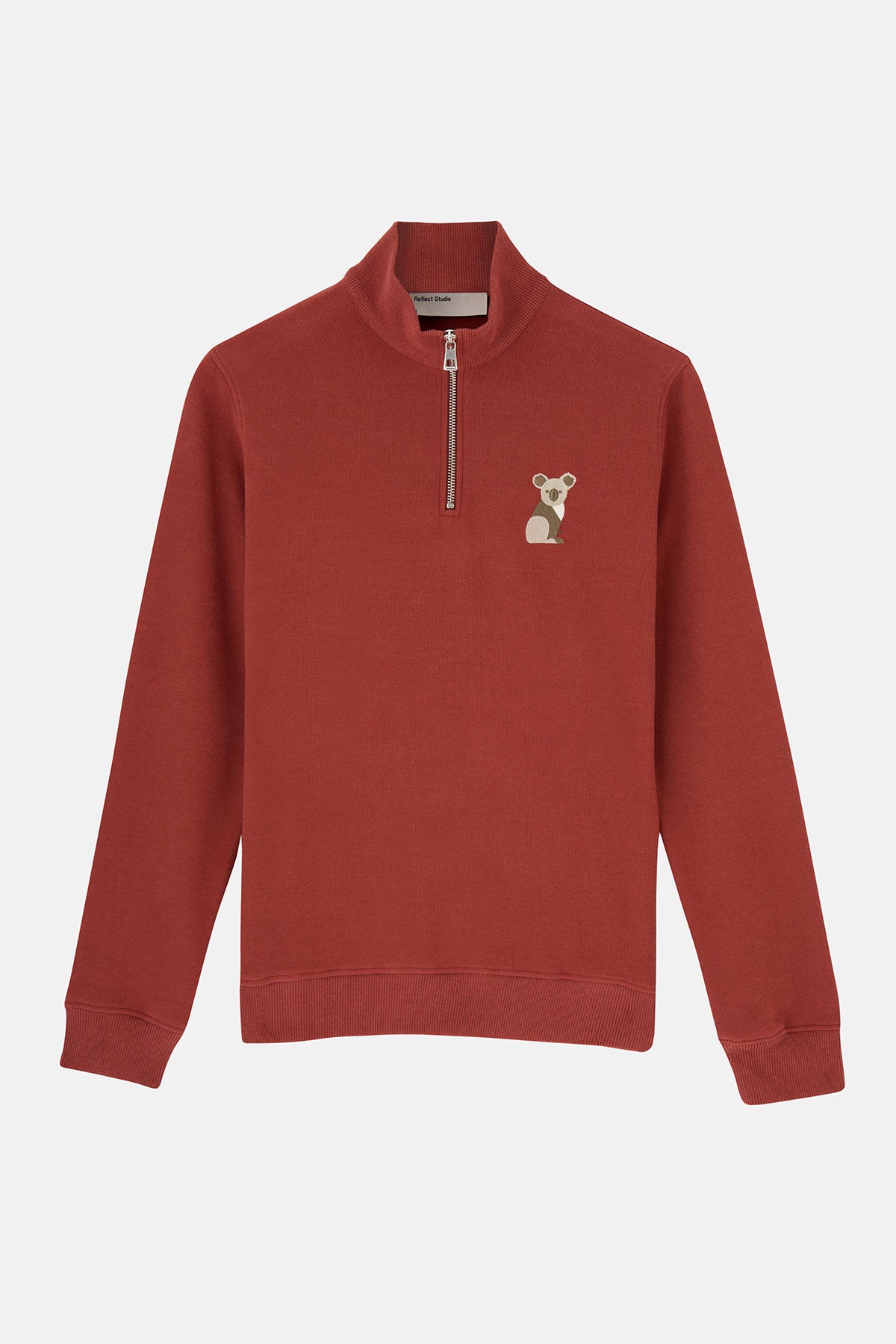 Koala SuperSoft Quarter-Zip Sweatshirt - Kiremit – Reflect Studio