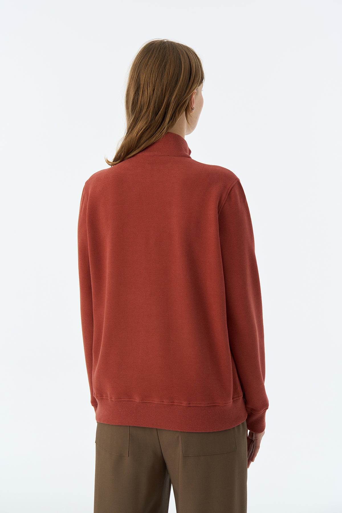 Koala SuperSoft Quarter-Zip Sweatshirt - Kiremit – Reflect Studio