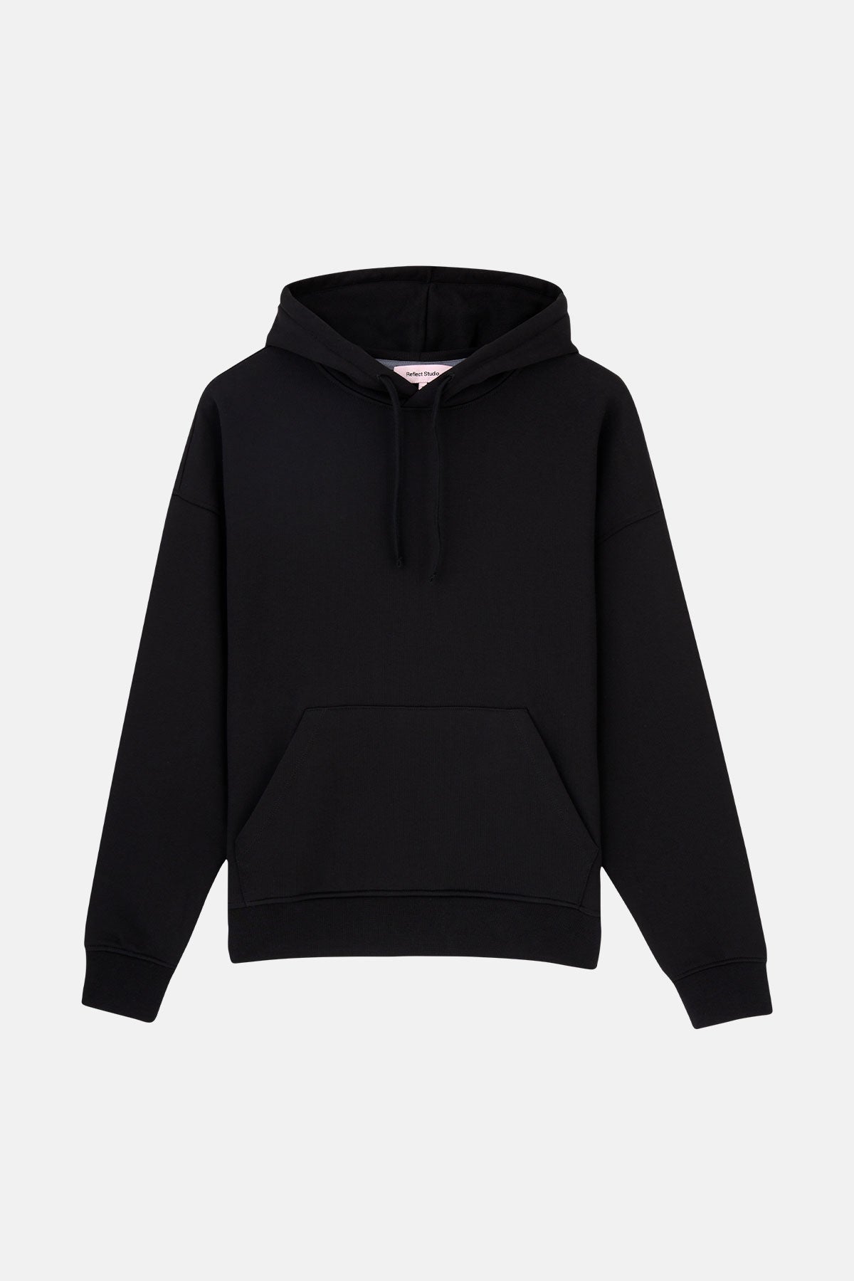 Basic Soft Fleece Hoodie - Siyah