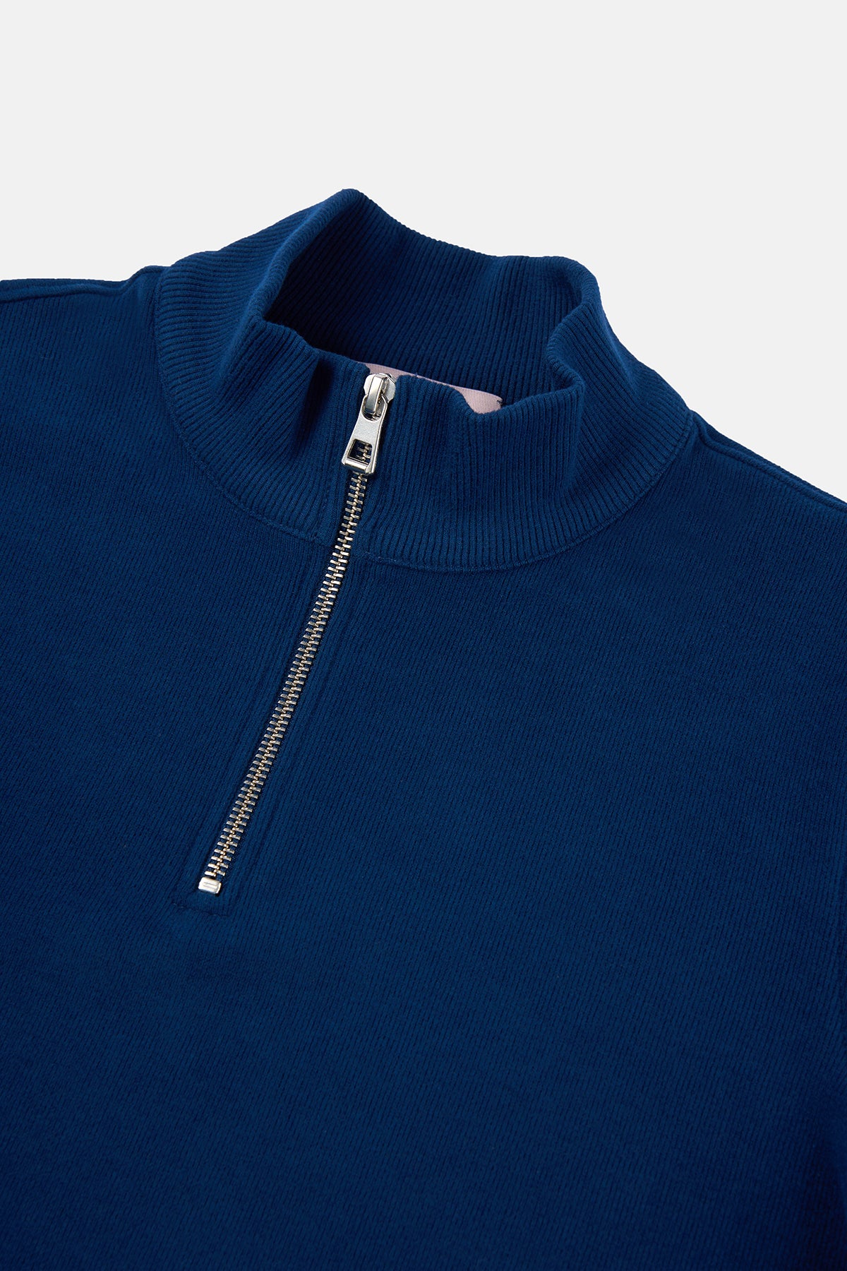 Basic SuperSoft  Quarter-Zip Sweatshirt - Lacivert