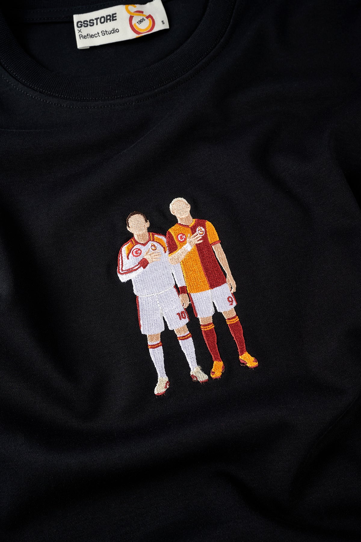 Hagi & Icardi Premium Çocuk T-shirt - Siyah