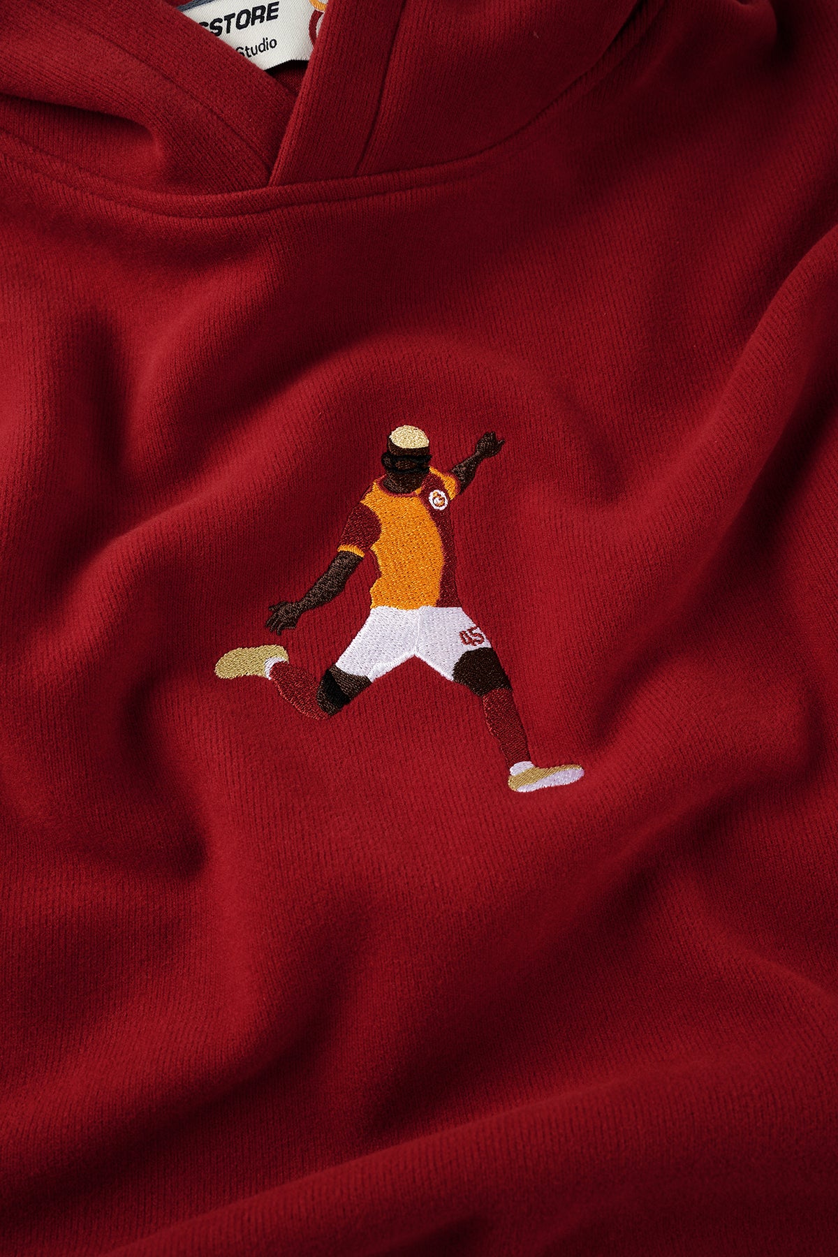 Victor Osimhen SuperSoft Hoodie - Kırmızı