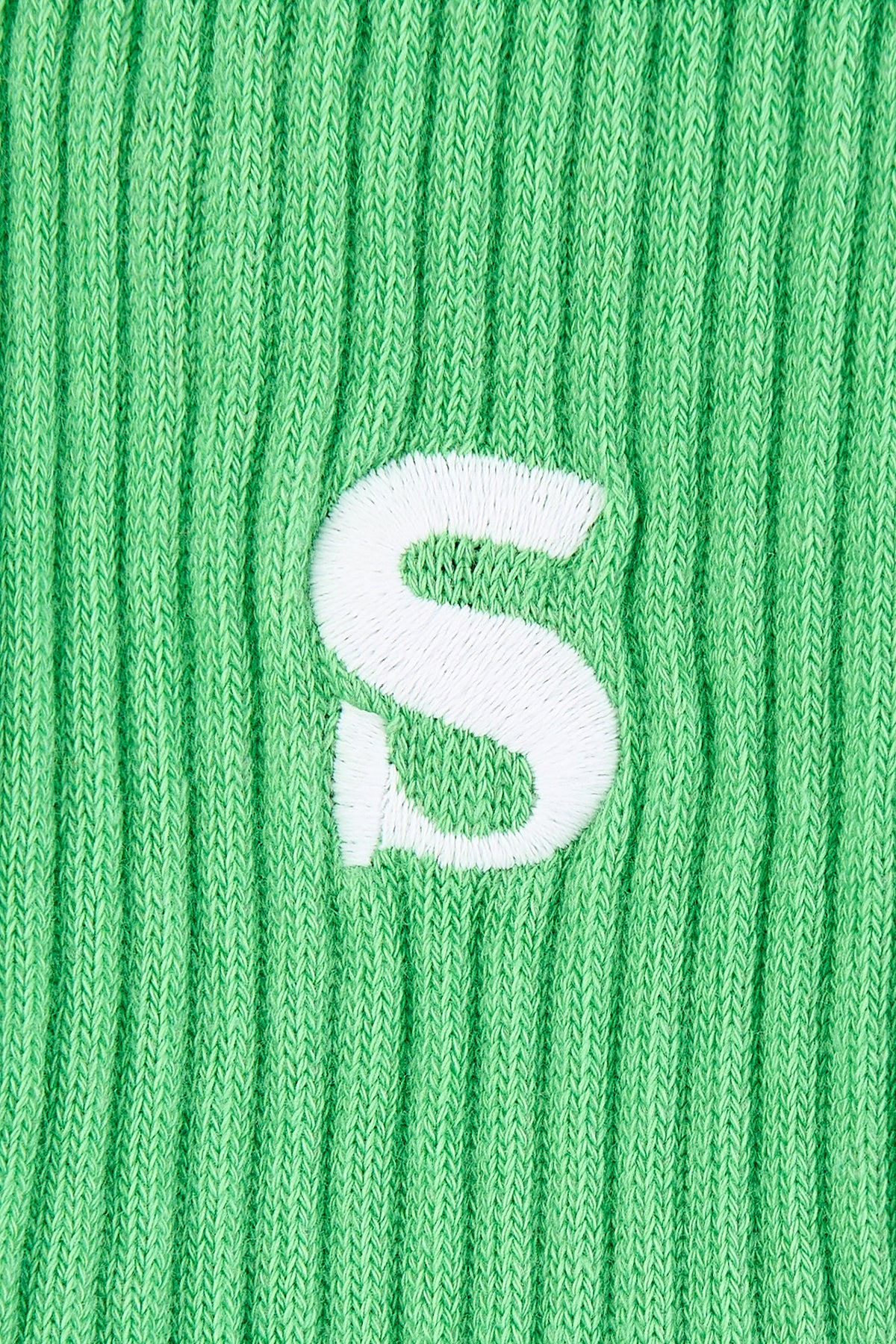 Socrates Logo Havlu Çorap - Yeşil