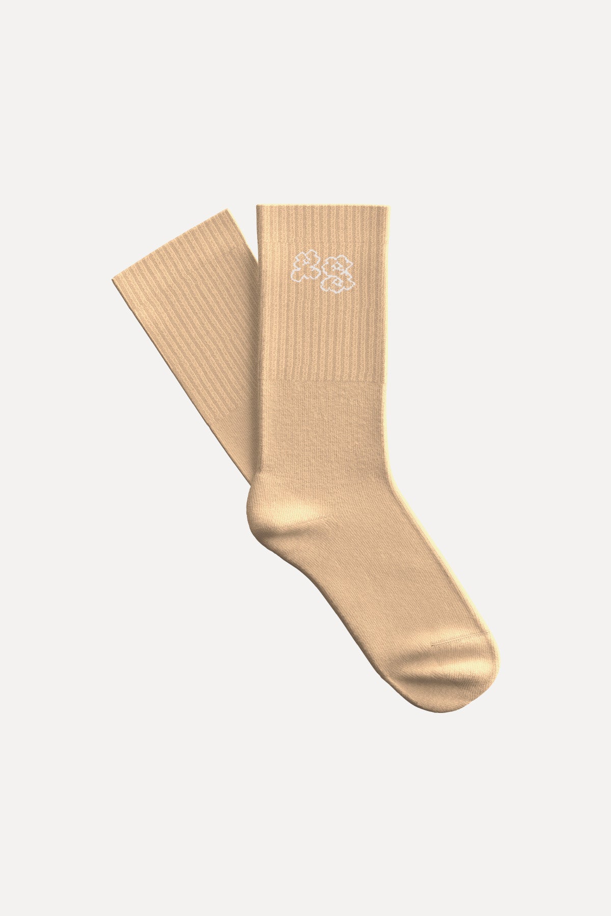 Logo Socks - Latte