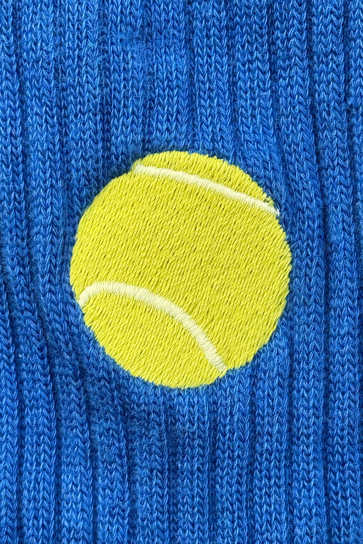 Tennis Ball Havlu Çorap - Saks Mavi