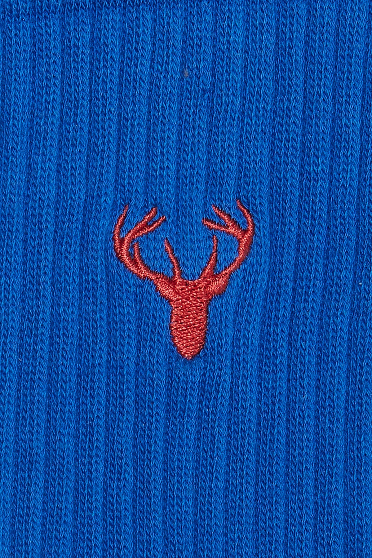 Geyik Havlu  Çorap - Saks Mavi