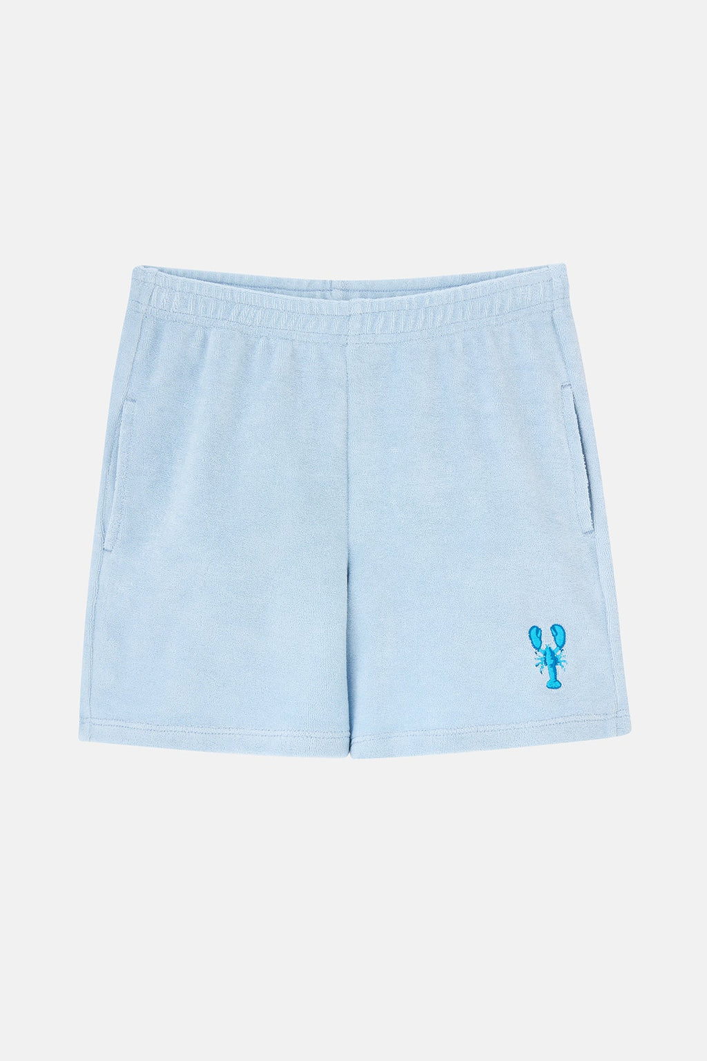 Mavi Istakoz Terry Çocuk Şort - Açık Mavi