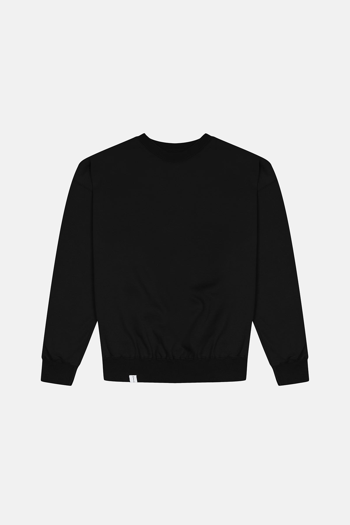 Teddy Çift Taraflı Sweatshirt - Siyah