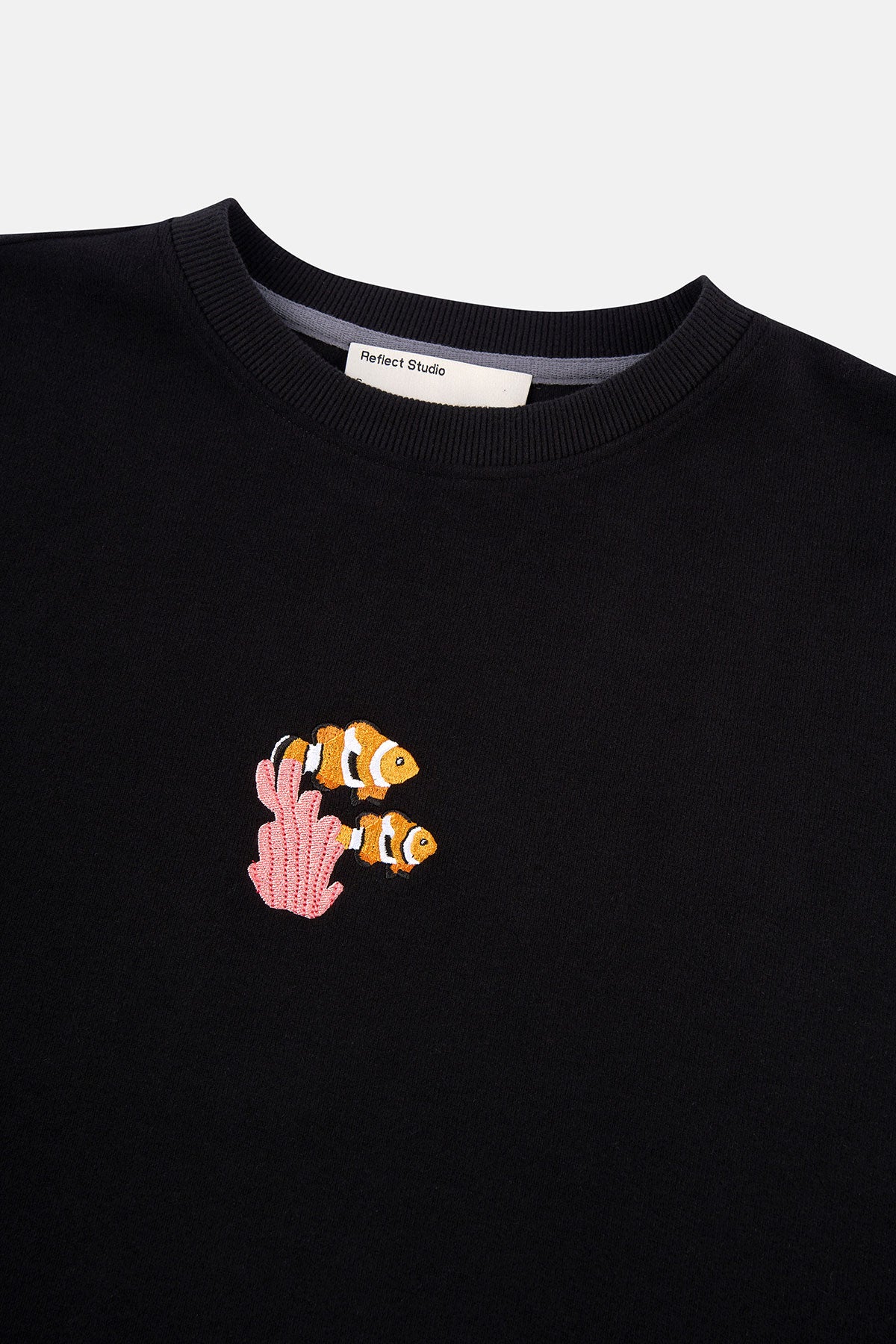 Palyaço Balığı SuperSoft Sweatshirt - Siyah