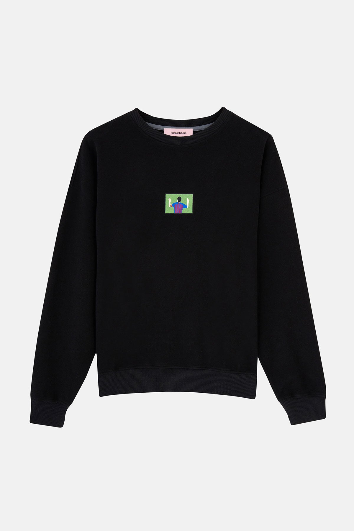 Basic SuperSoft Quarter-Zip Sweatshirt - Nefti Yeşil – Reflect Studio