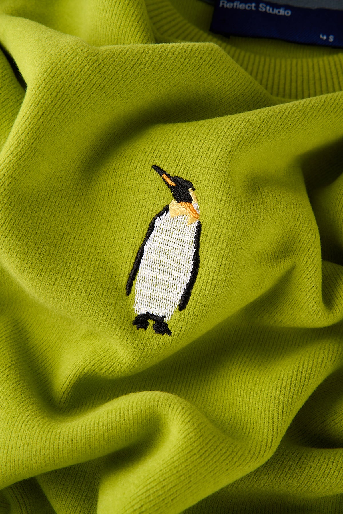 İmparator Penguen SuperSoft Sweatshirt - Fıstık Yeşili