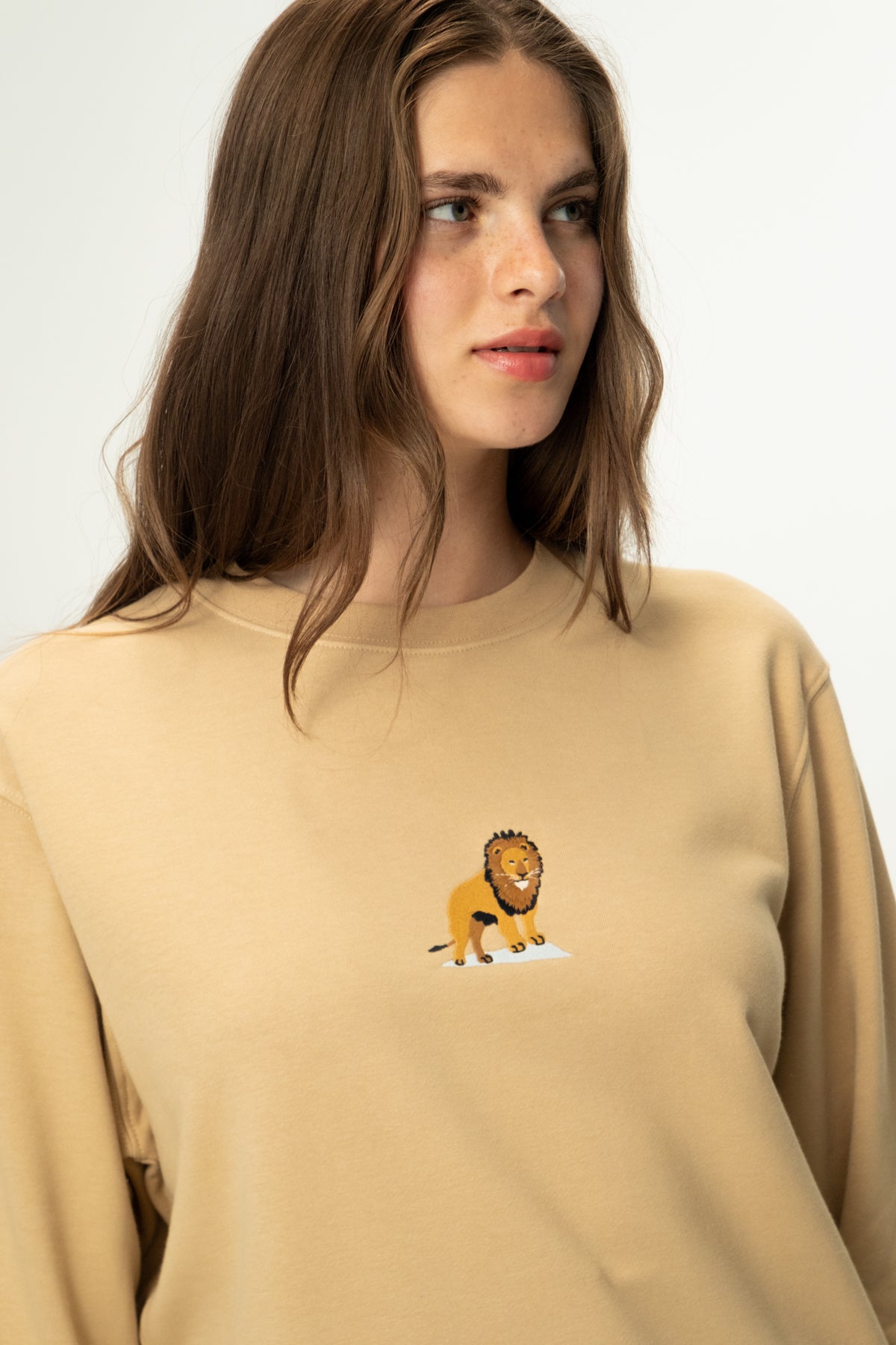 Aslan Soft Fleece Sweatshirt - Latte
