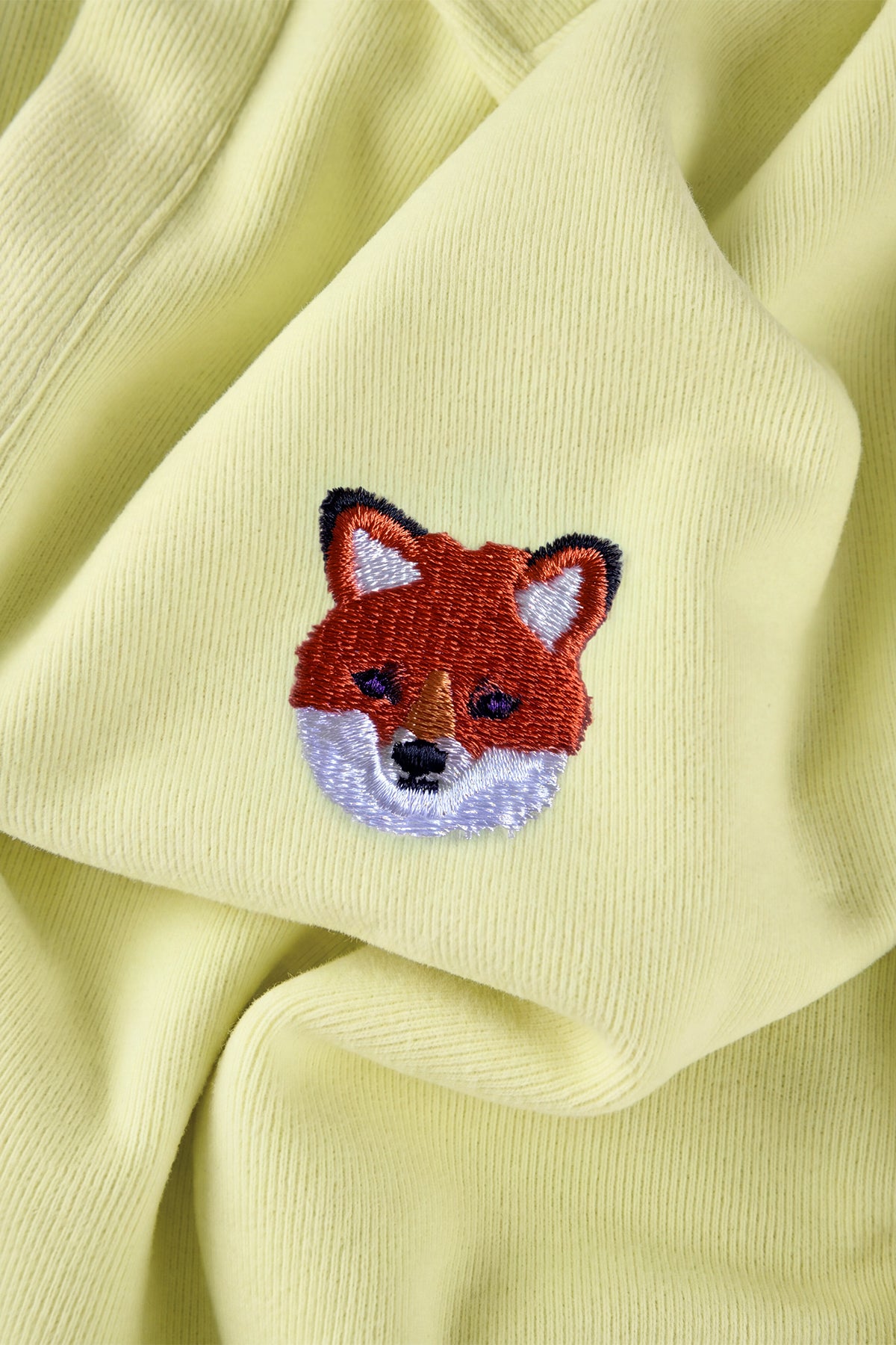 Kızıl Tilki SuperSoft Oversize Polo Yaka Sweatshirt - Sarı