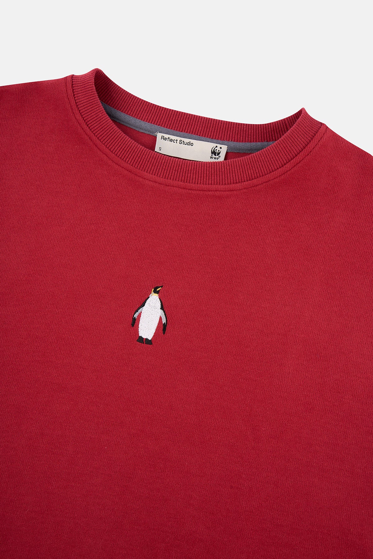 İmparator Penguen SuperSoft Sweatshirt - Bordo