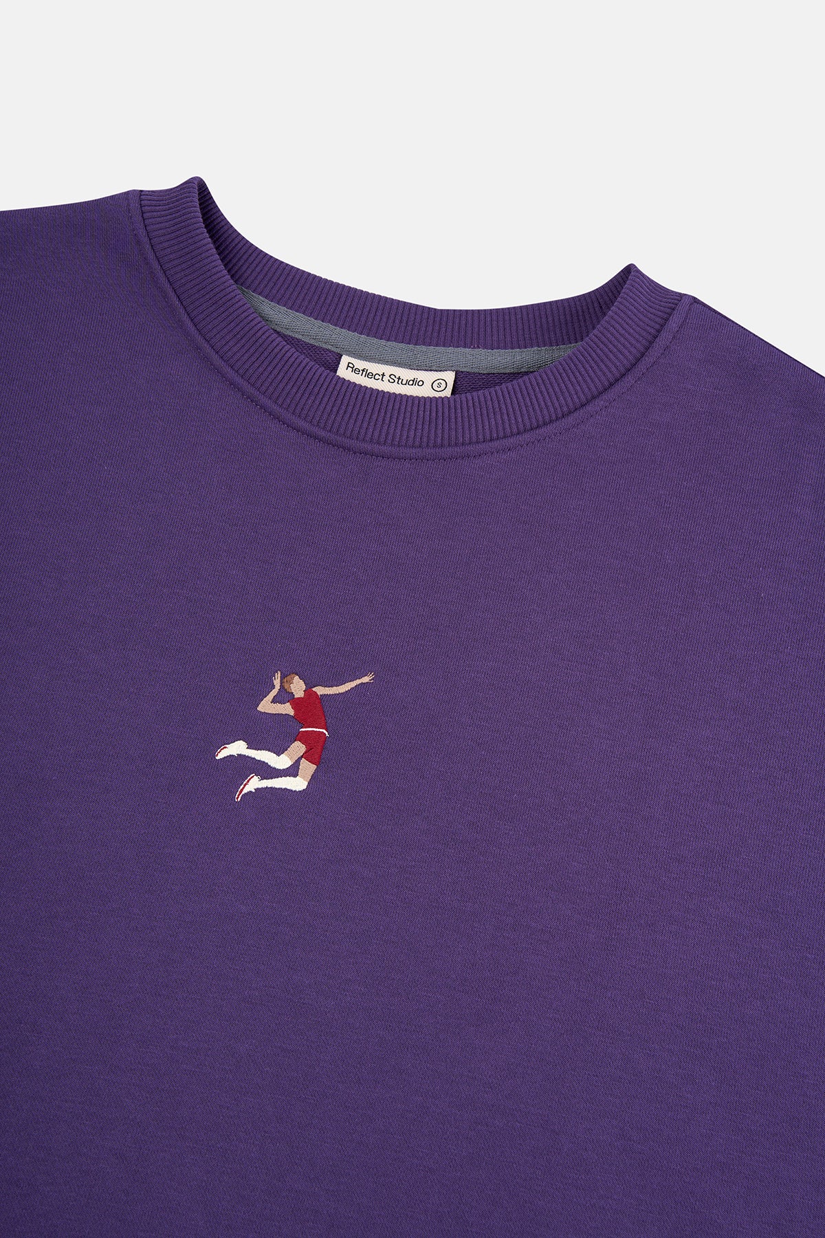 Spike Soft Fleece Sweatshirt - Mor