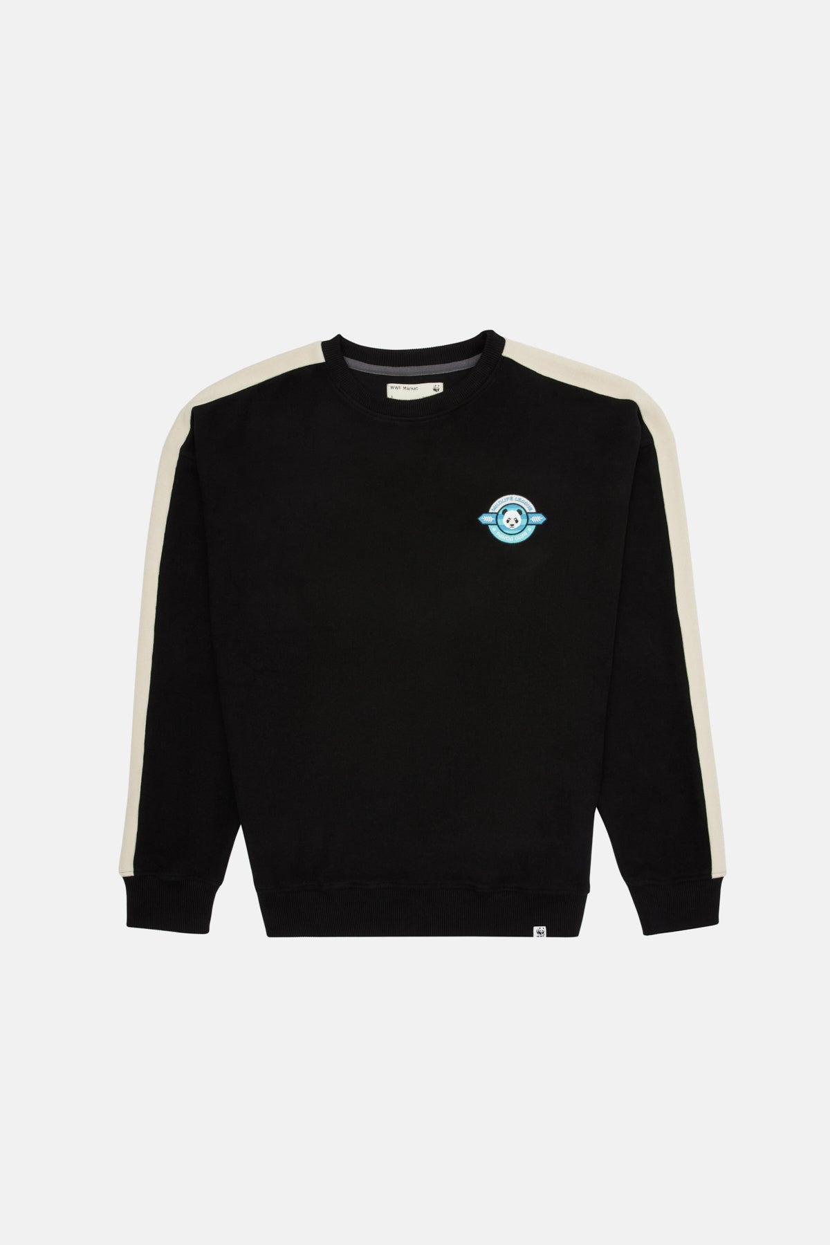 Panda Club Sweatshirt - Siyah