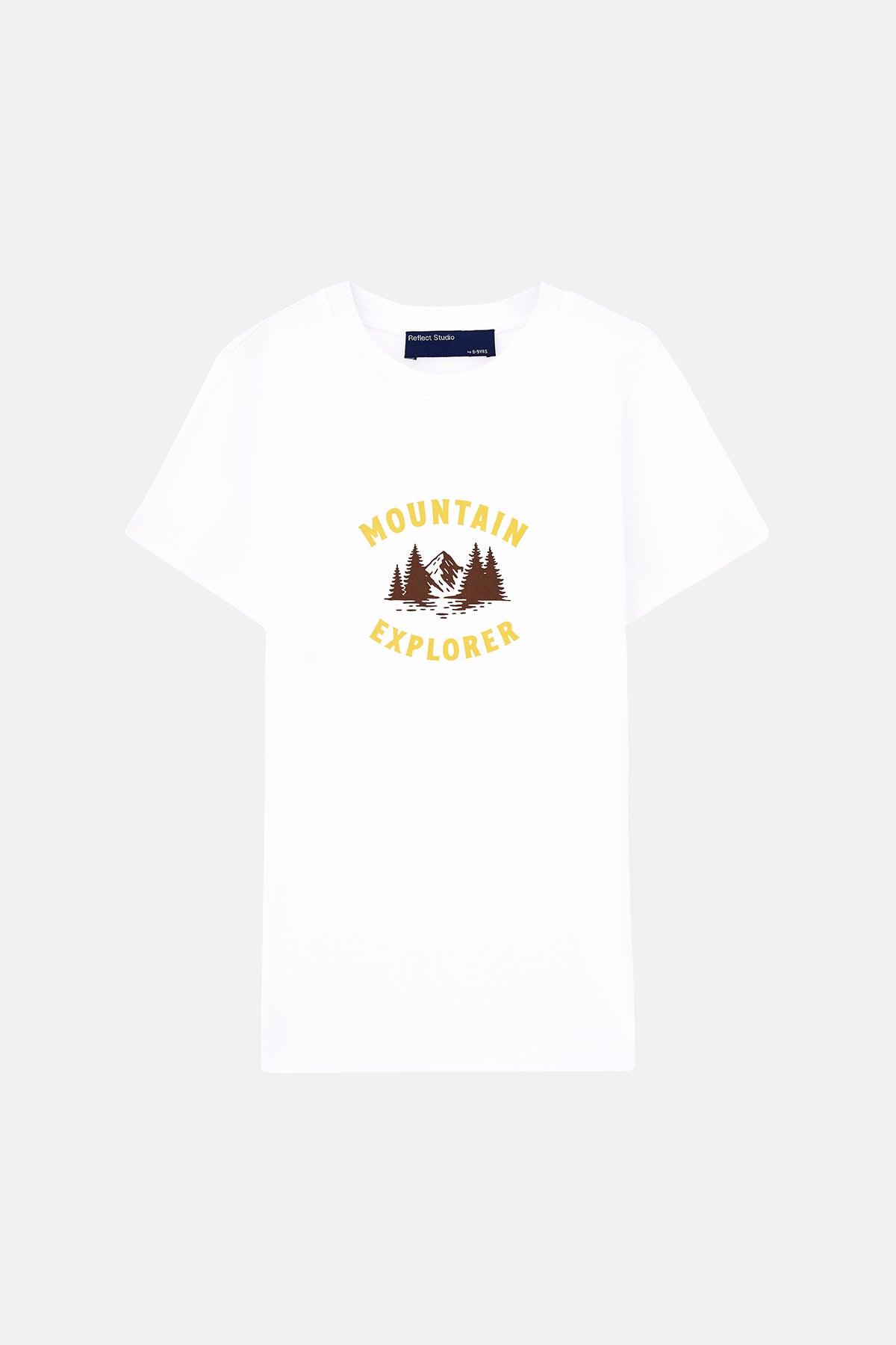 Mountain Explorer Premium Kids T-shirt - Beyaz