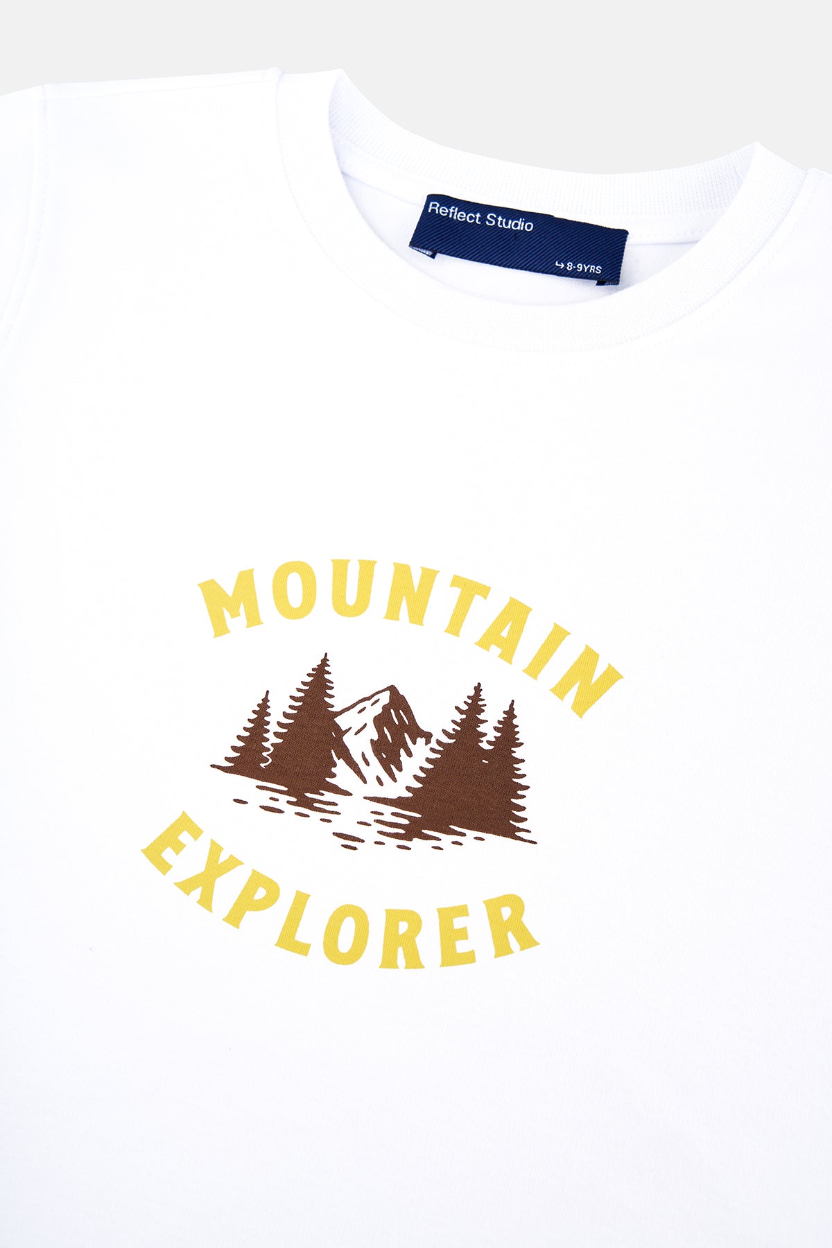 Mountain Explorer Premium Kids T-shirt - Beyaz