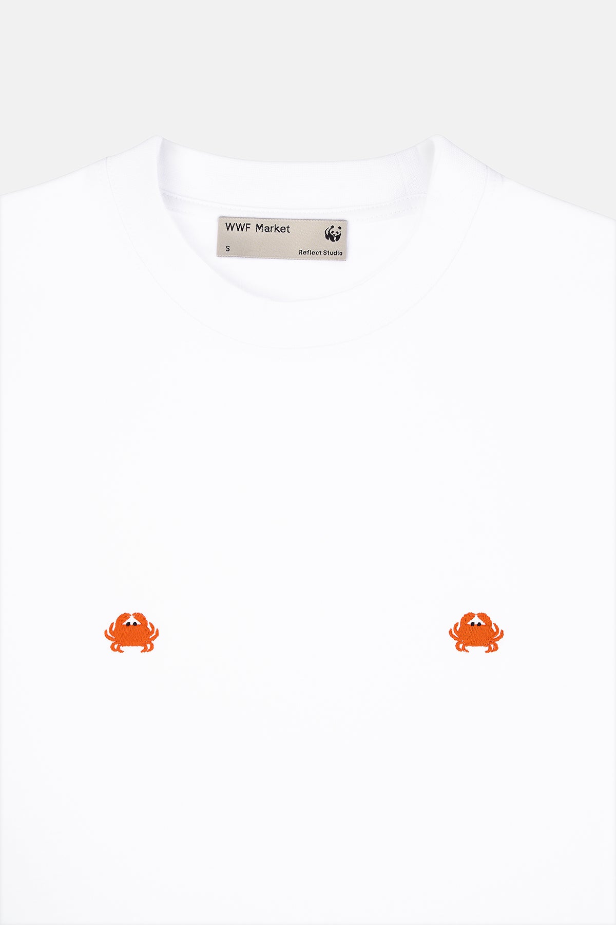 Yengeçler Supreme Oversize T-shirt - Beyaz