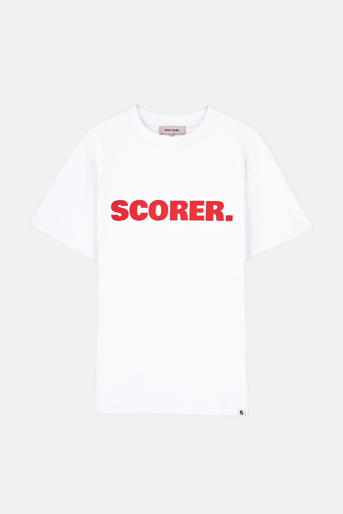 Scorer Oversize T-shirt - Beyaz