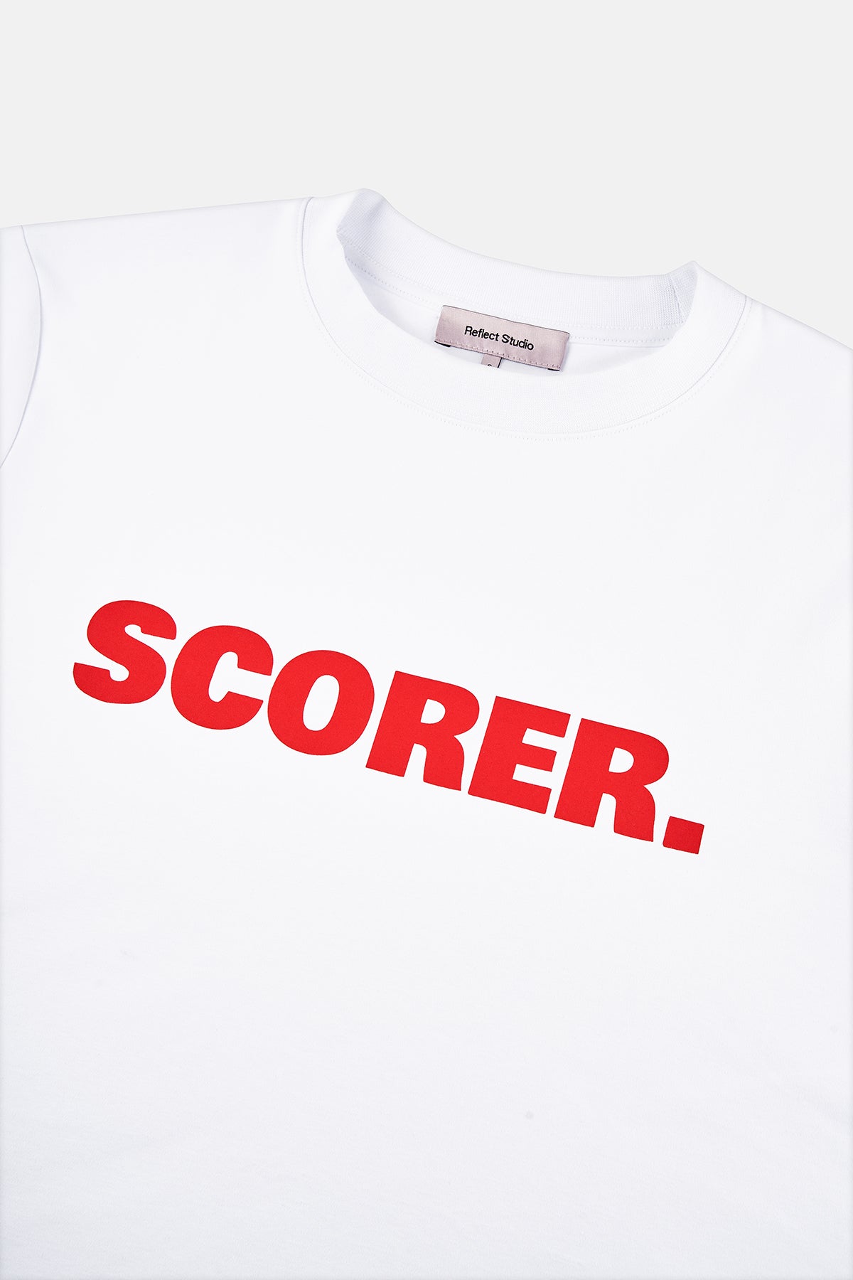 Scorer Oversize T-shirt - Beyaz