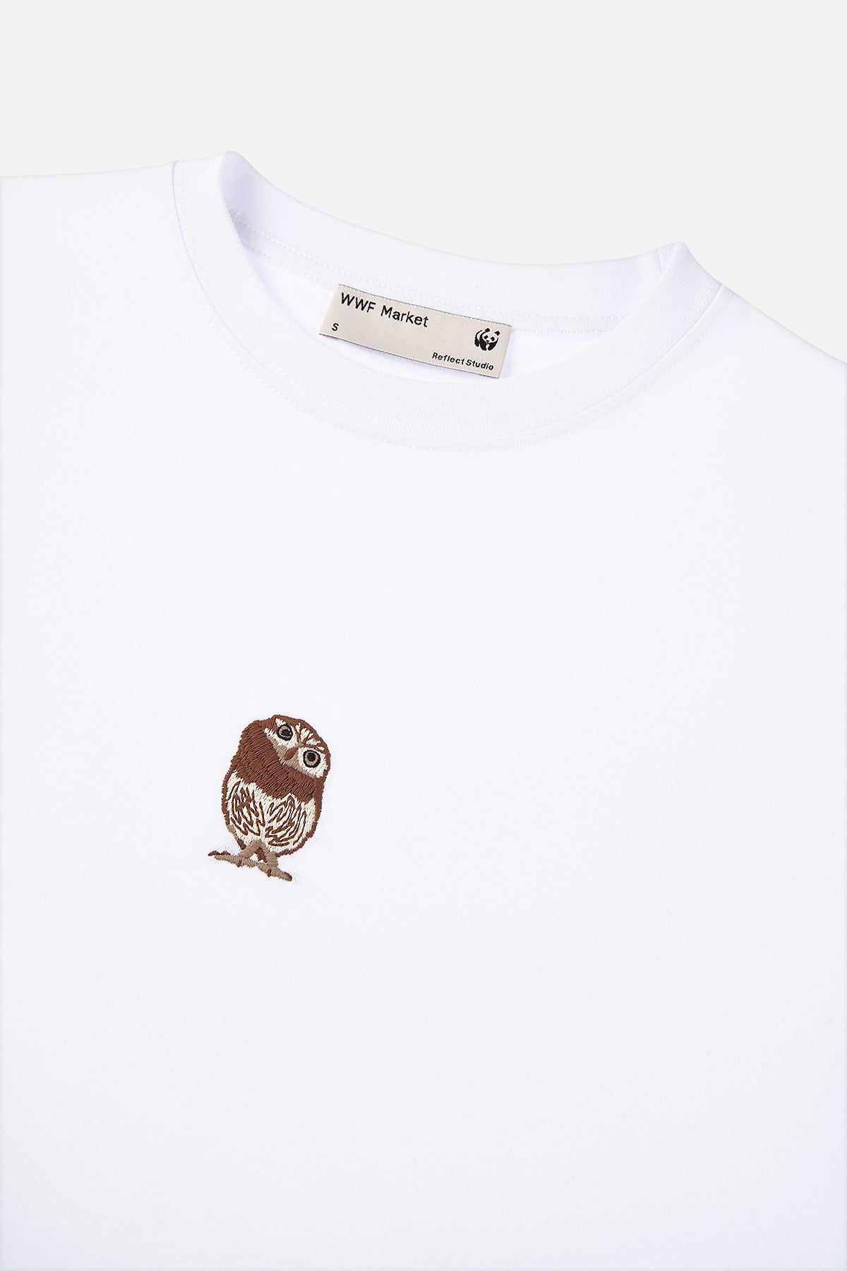 Cin Baykuşu Supreme T-shirt - Beyaz