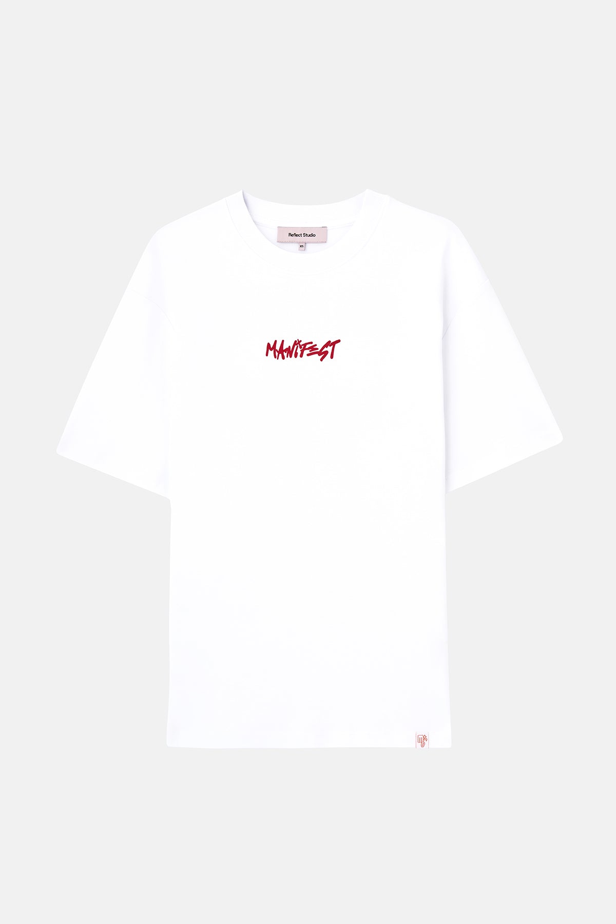 Snap Oversize T-shirt - Kırmızı